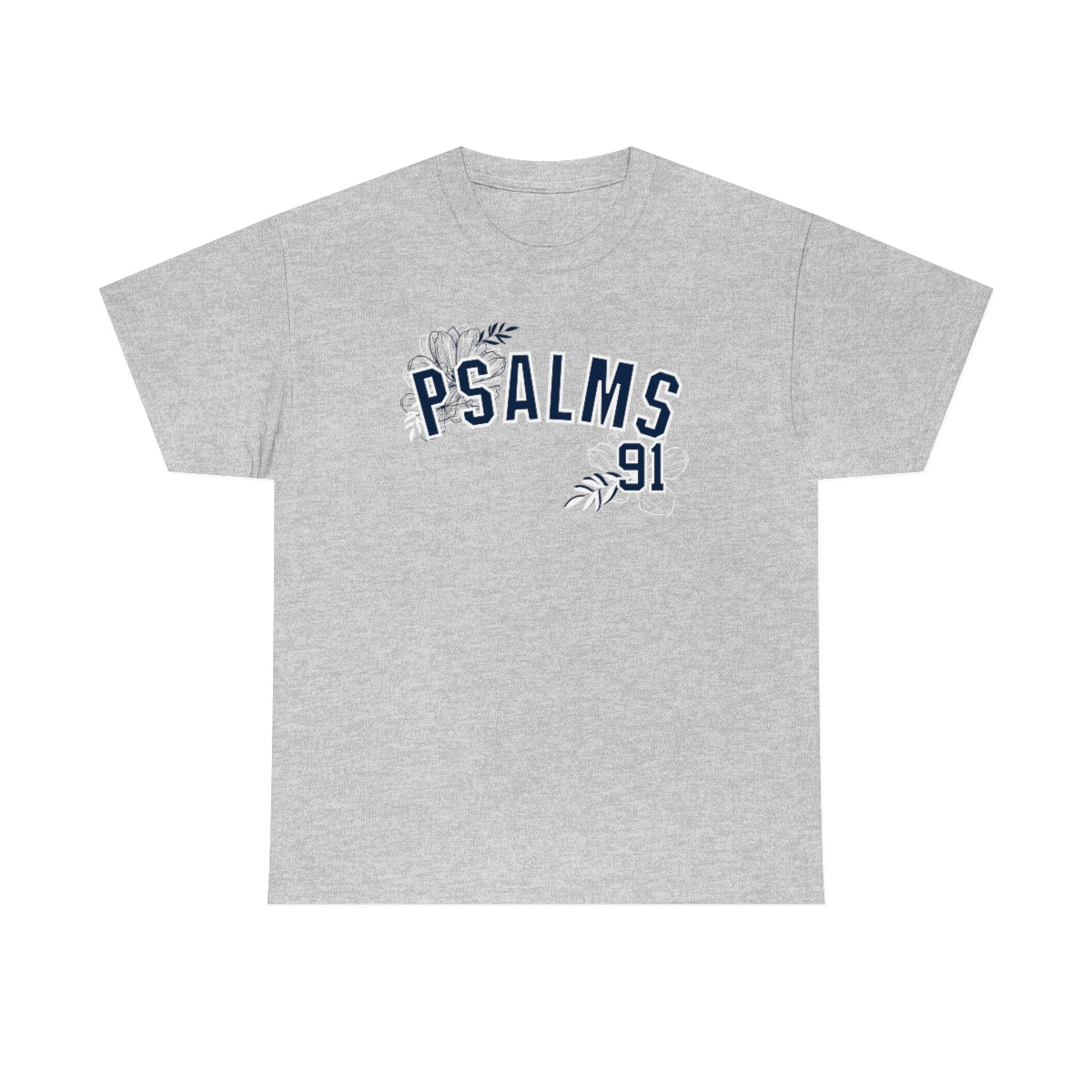 Yankees Psalms 91 Vibez Tee (Grey)