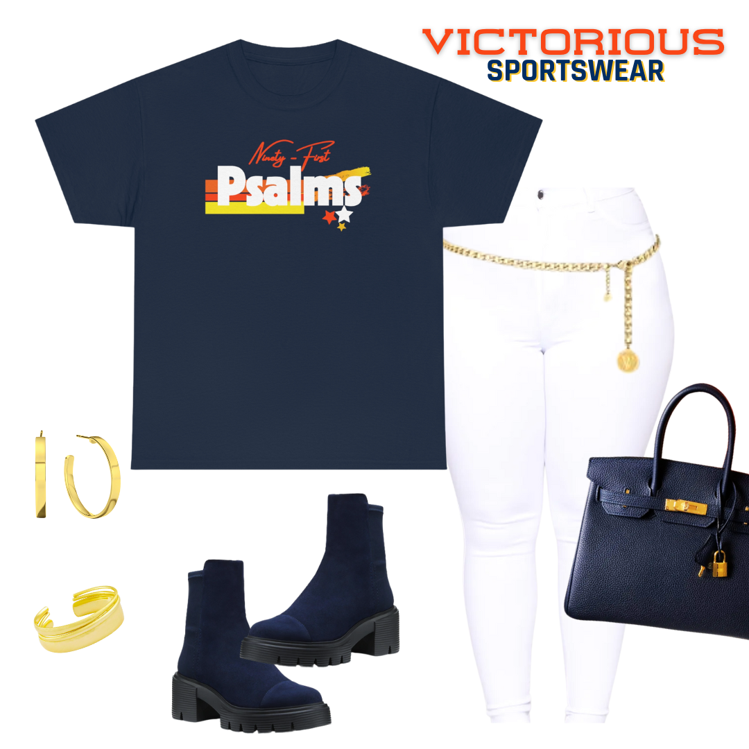 Astros Ninety First Psalms Vibez Tee (Navy)