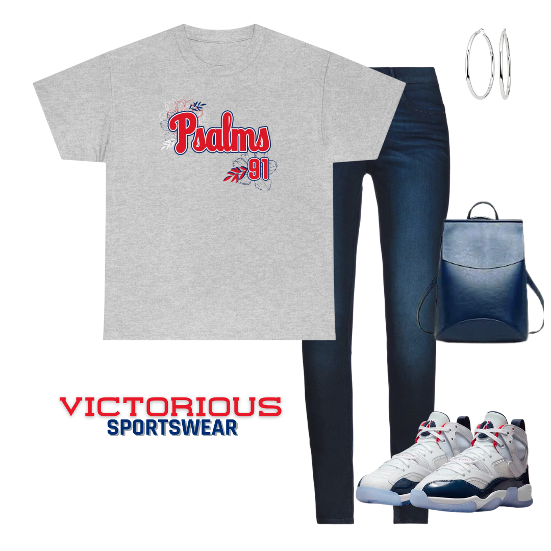 Phillies Psalms 91 Vibez Tee (Grey)