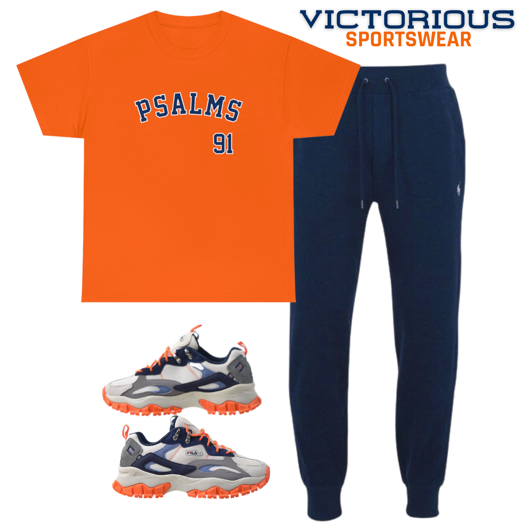 Astros Psalms 91 Tee - Men's (Orange)