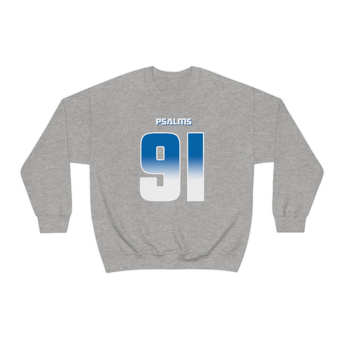 Lions Psalms 91 Vibez Sweatshirt (Grey)