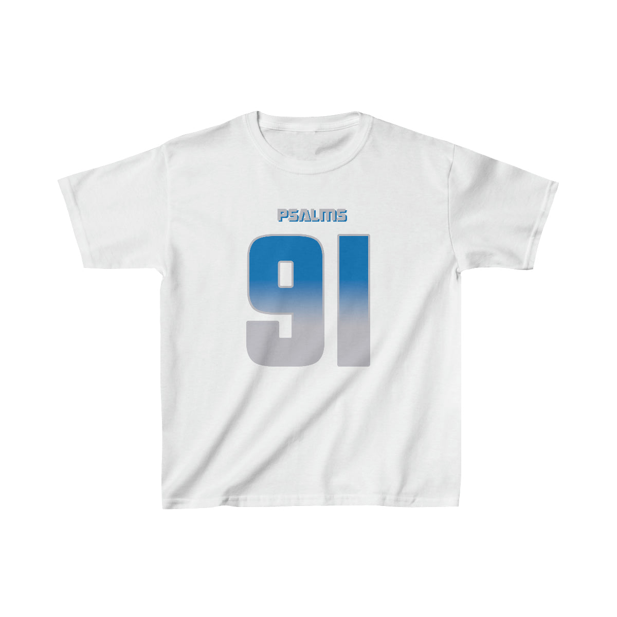 Lions Psalms 91 Vibez Tee - Girls (White)