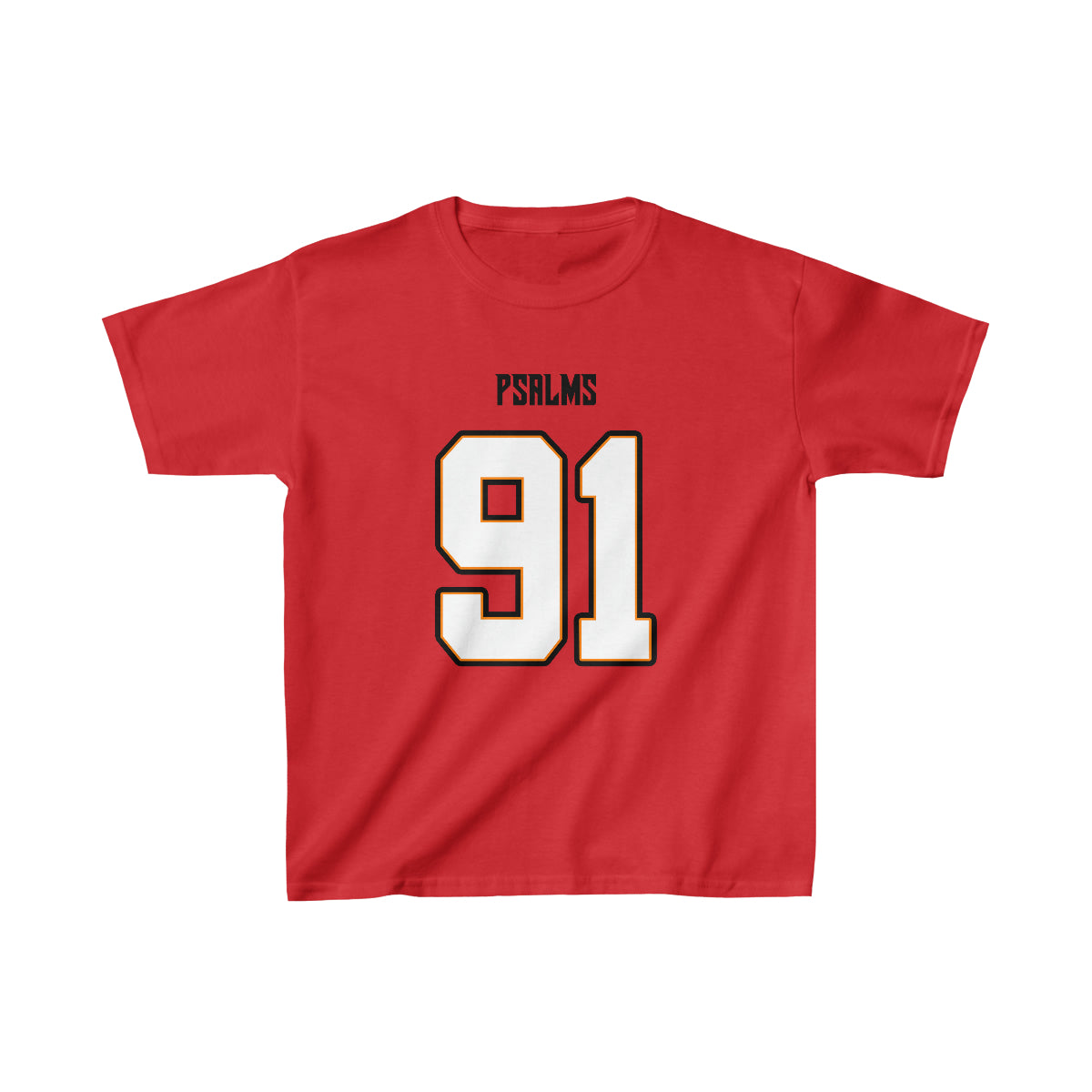Buccaneers Psalms 91 Tee - Boys (Red)