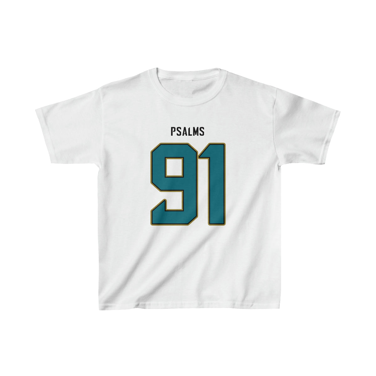 Jaguars Psalms 91 Tee - Boys (White)