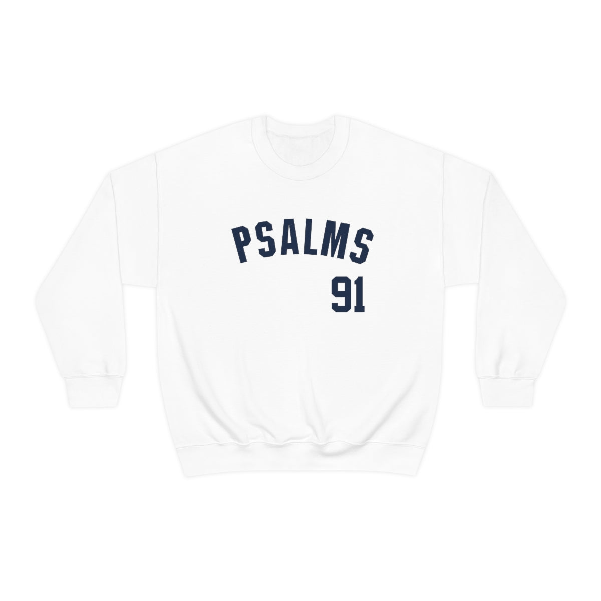 Yankees Psalms 91 Sweatshirt (White)