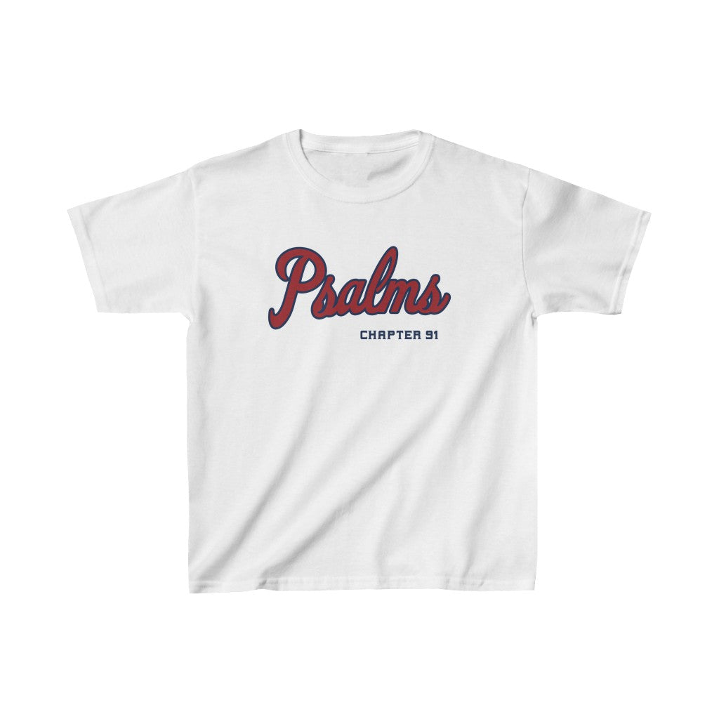 Braves Psalms Chapter 91 - Kids/Unisex (White)