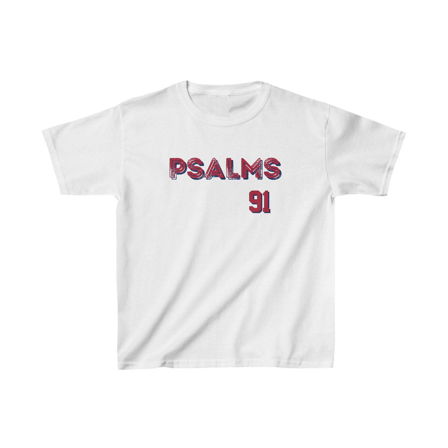 Braves Psalms 91 ATL - Kids/Unisex (White)
