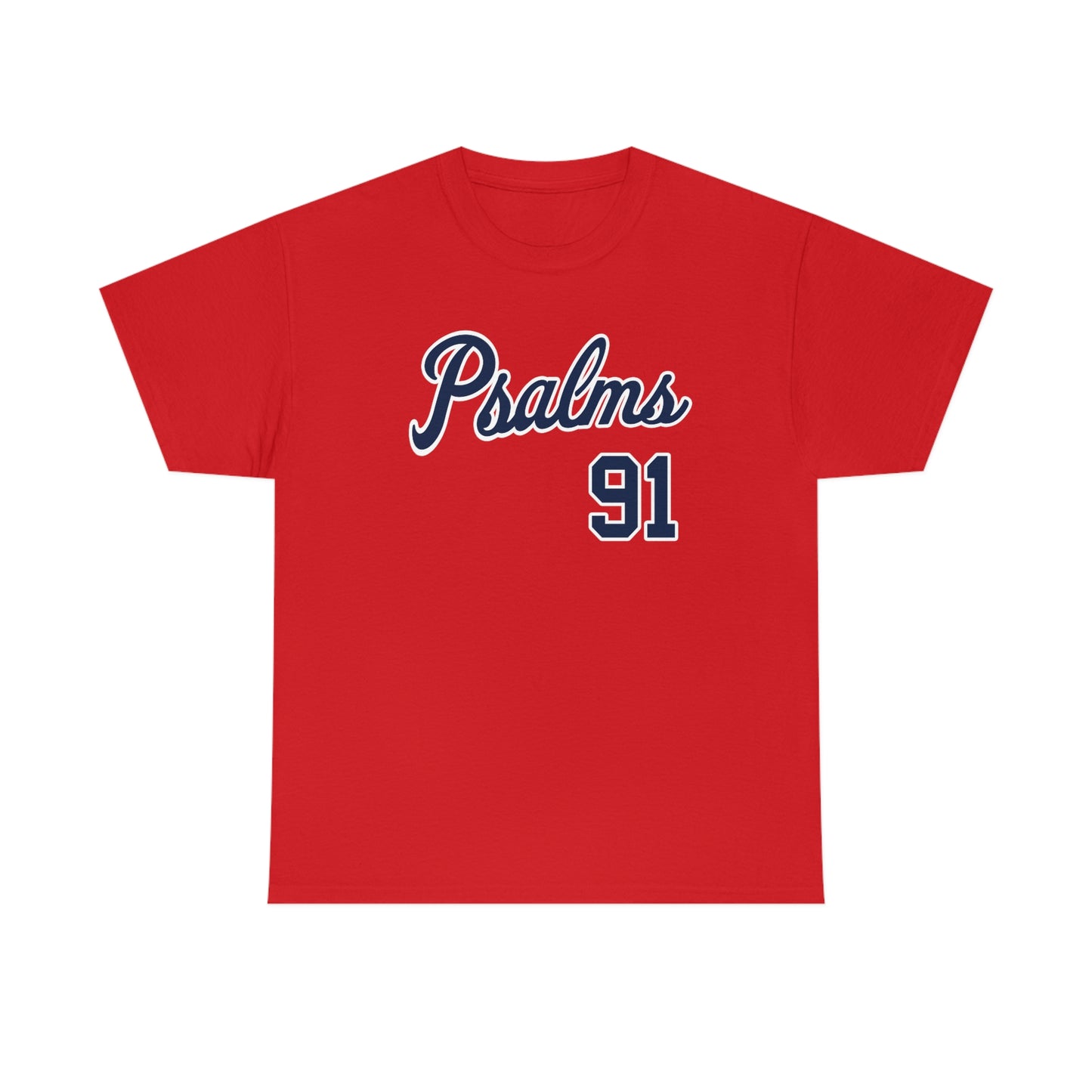 Braves Psalms 91 Tee (Red)