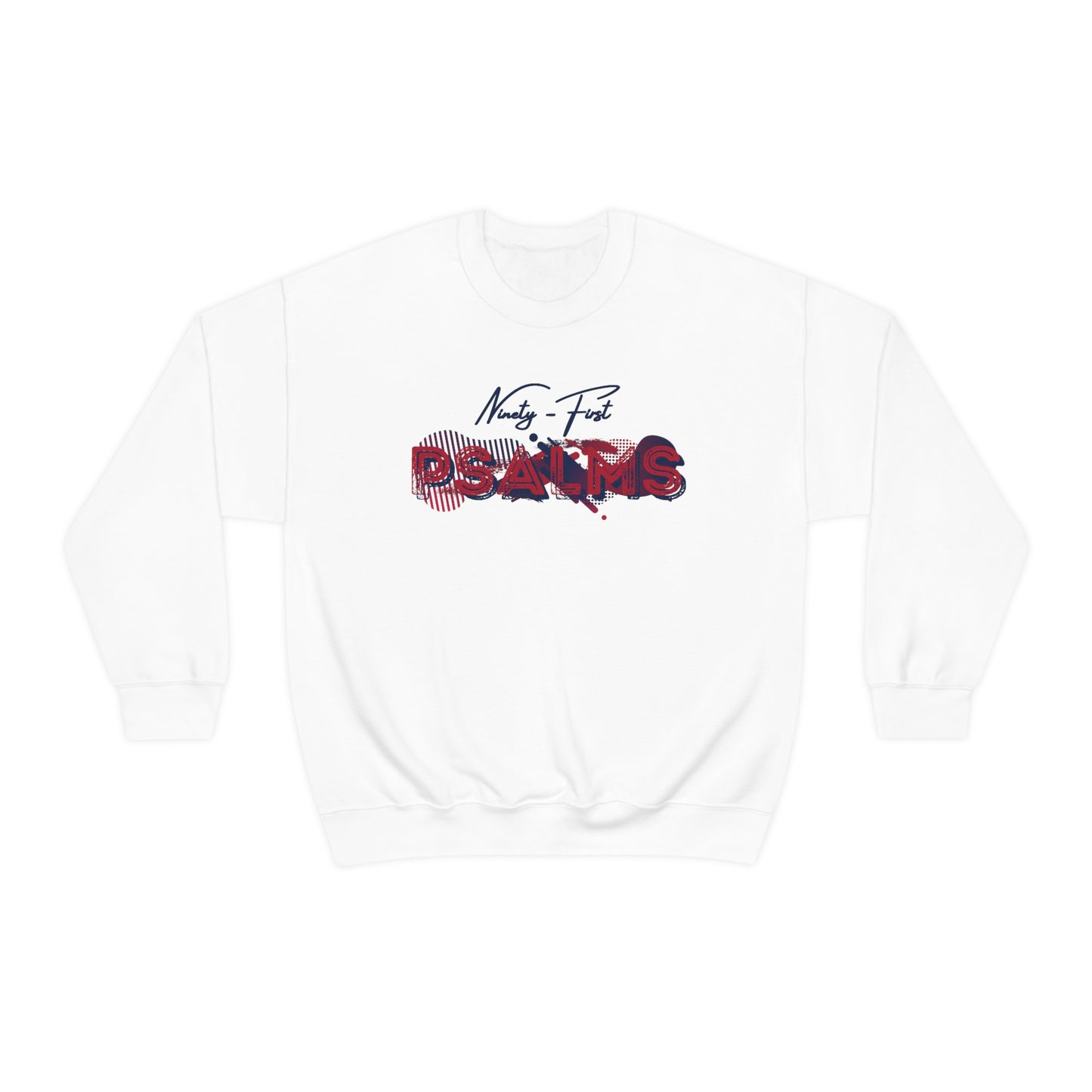 Braves Ninety First Psalms Vibez Sweatshirt (White)