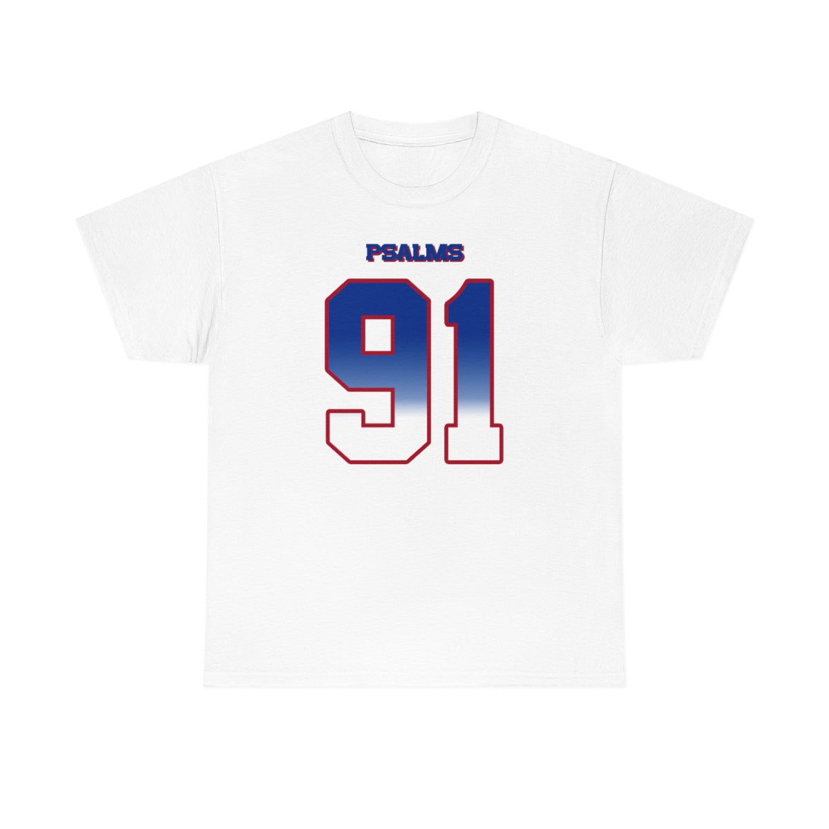 Bills Psalms 91 Buff Vibez Tee (White)