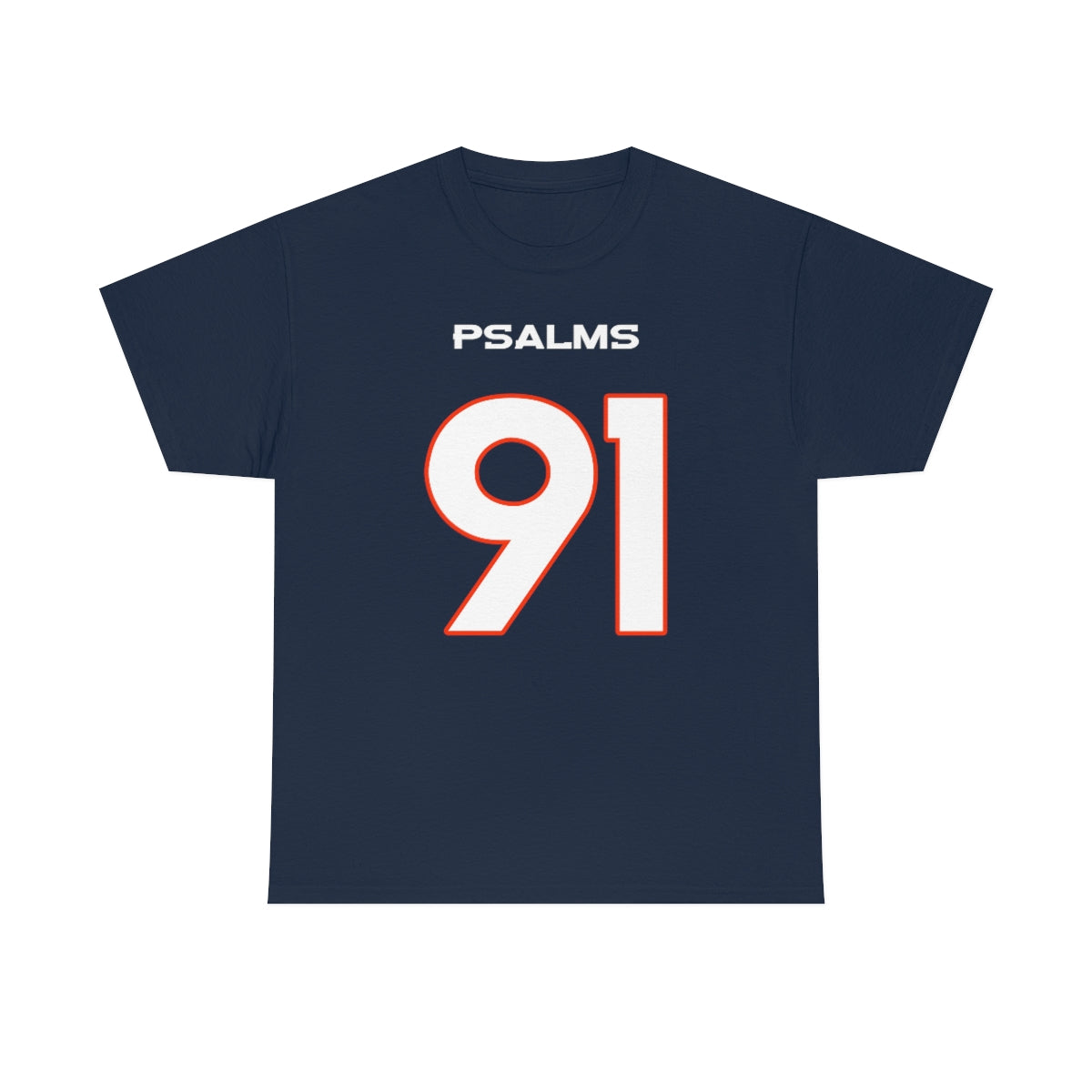 Broncos Psalms 91 Tee (Navy)