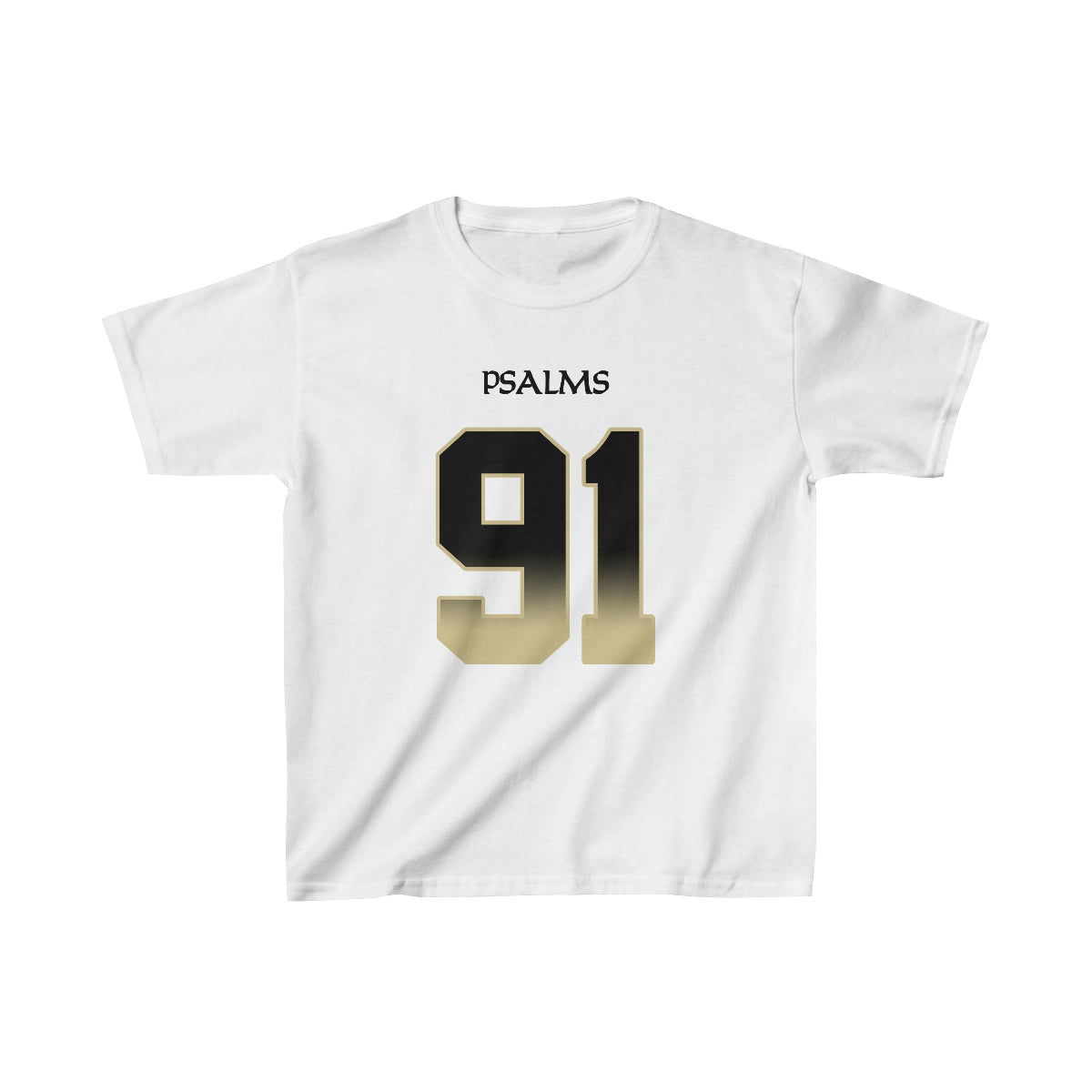 Saints Psalms 91 Vibez Tee - Girls (White)