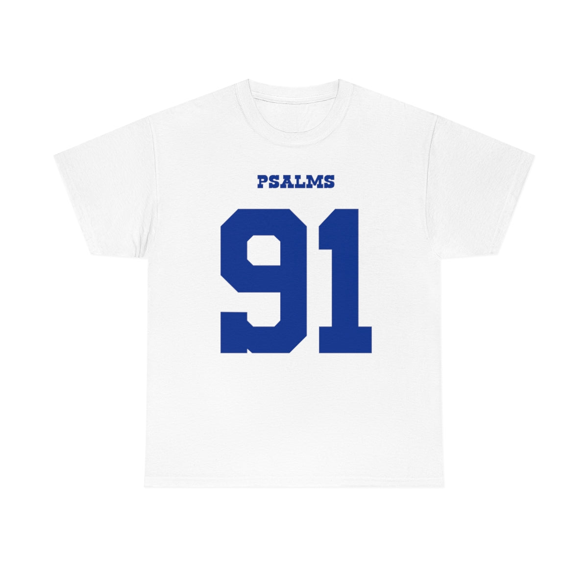 Cowboys Psalms 91 Tee (White)