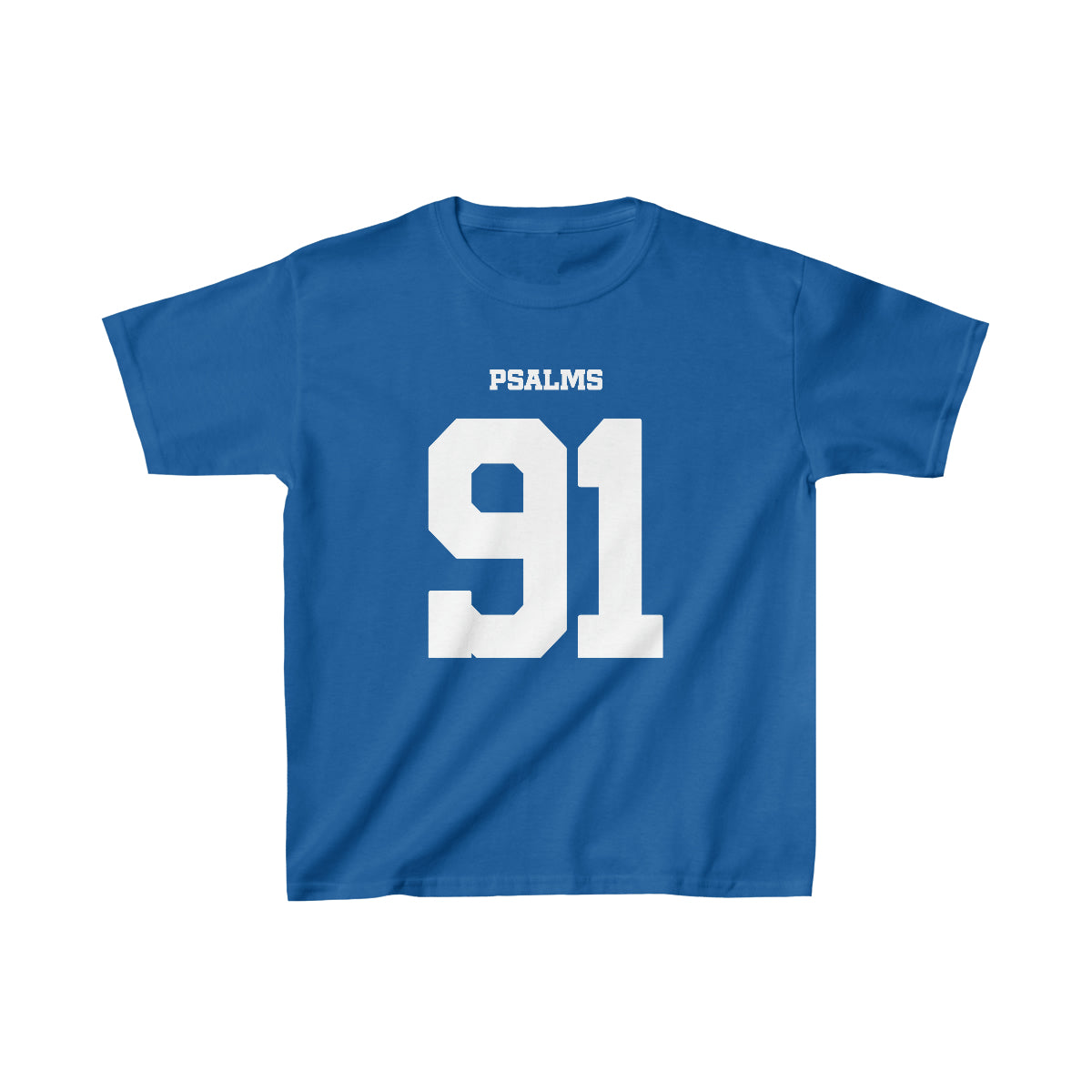 Colts Psalms 91 Tee - Boys (Blue)