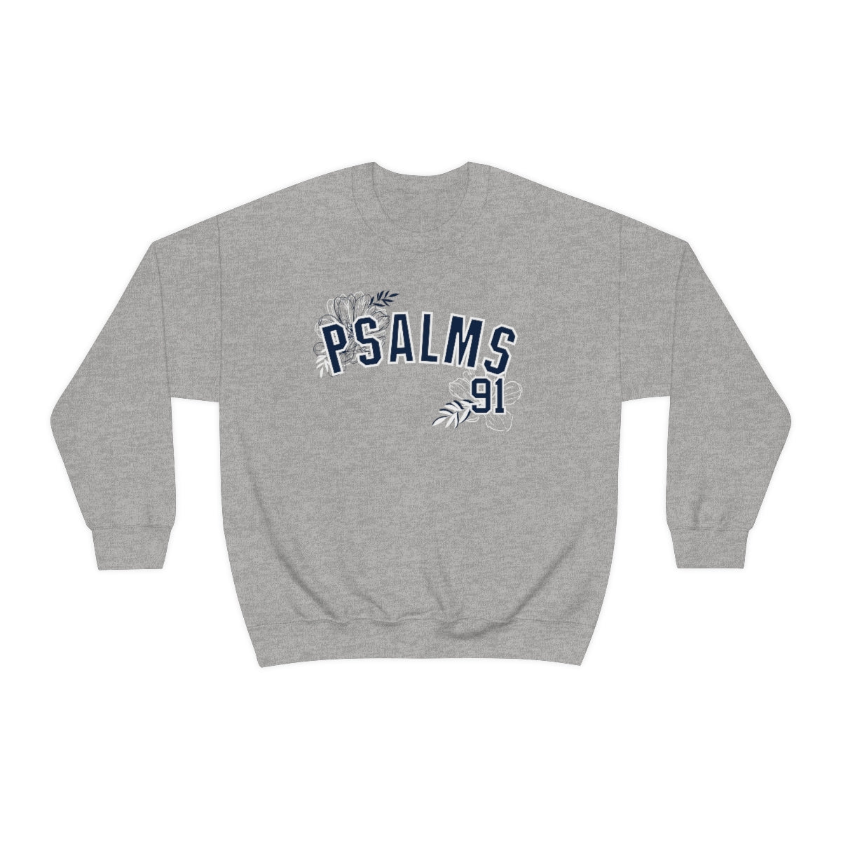 Yankees Psalms 91 Vibez Sweatshirt (Grey)