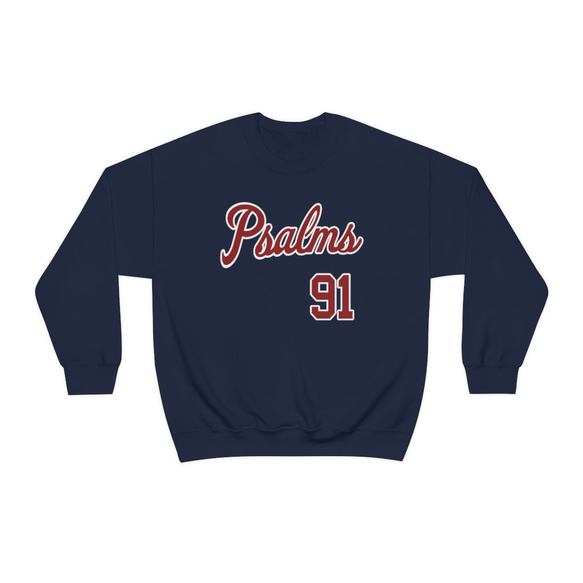 Braves Psalms 91 Sweatshirt (Navy)
