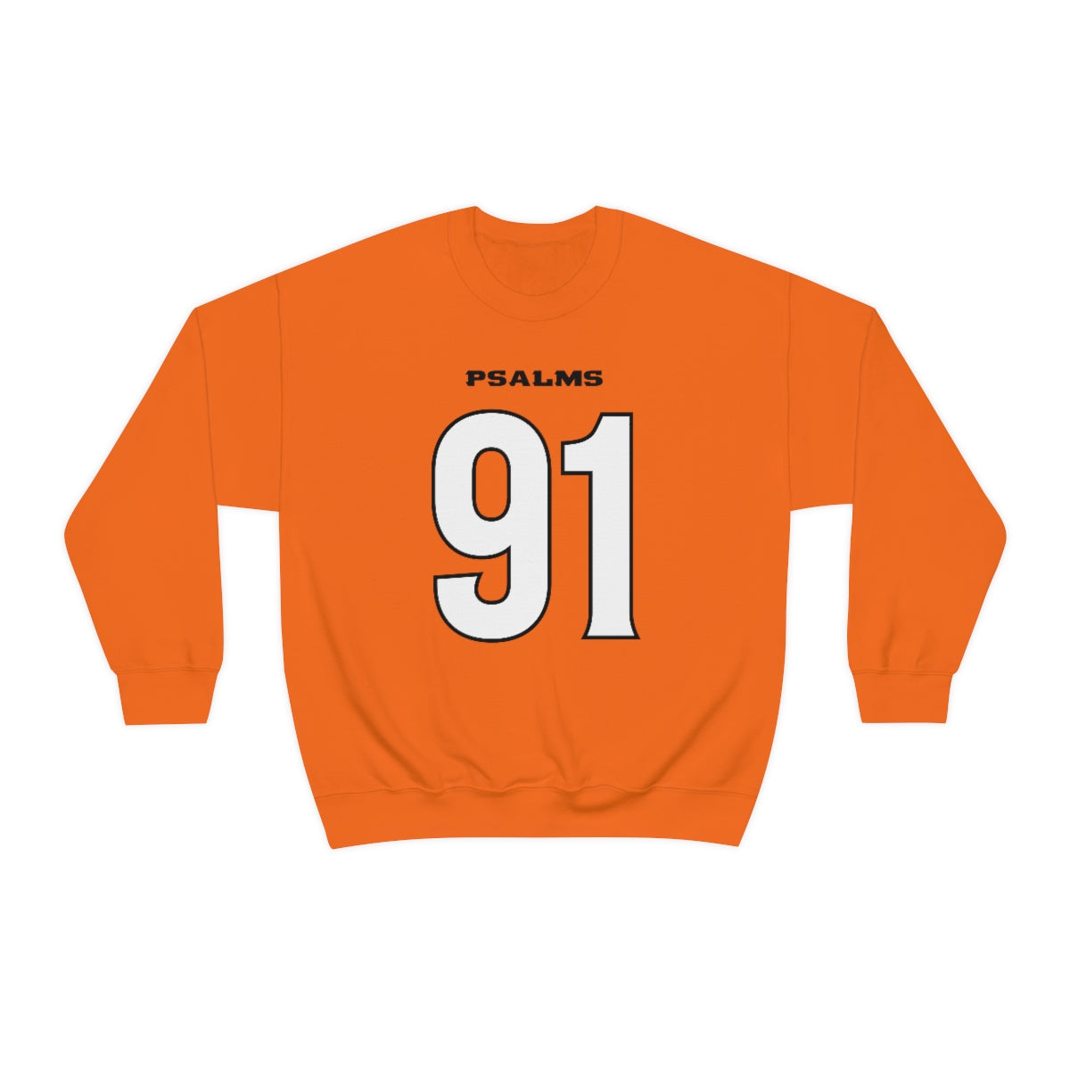 Bengals Psalms 91 Sweatshirt (Orange)
