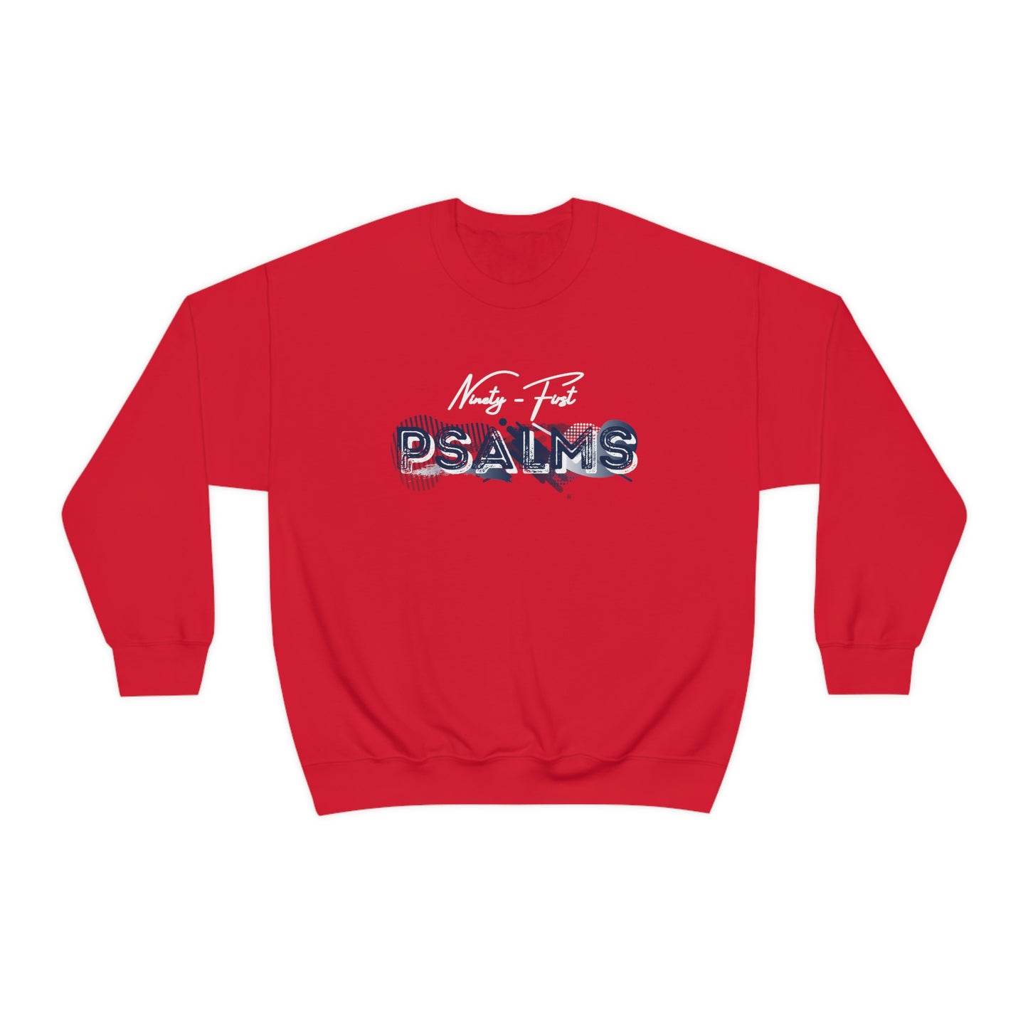 Braves Ninety First Psalms Vibez Sweatshirt (Red)