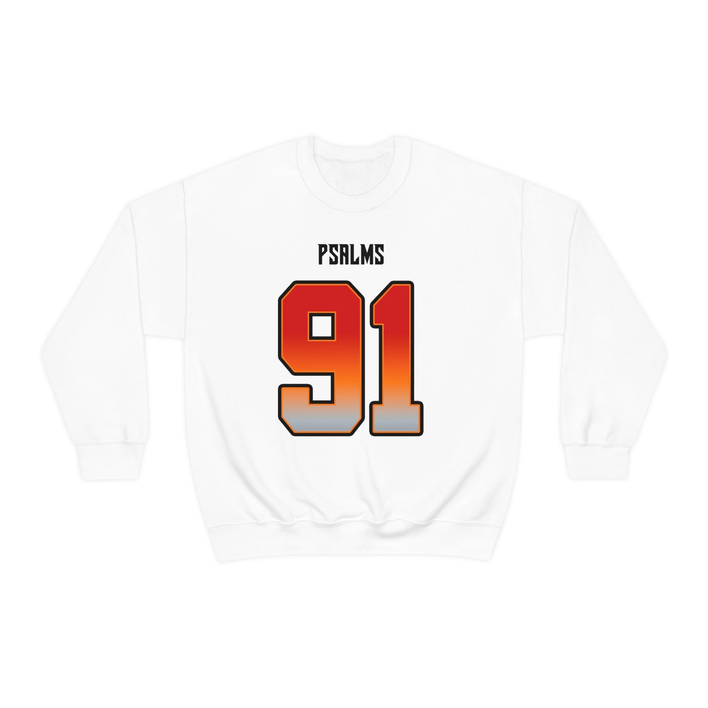 Buccaneers Psalms 91 Vibez Sweatshirt (White)