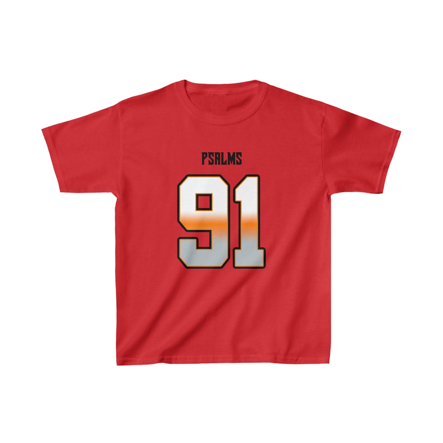 Buccaneers Psalms 91 Vibez Tee - Girls (Red)