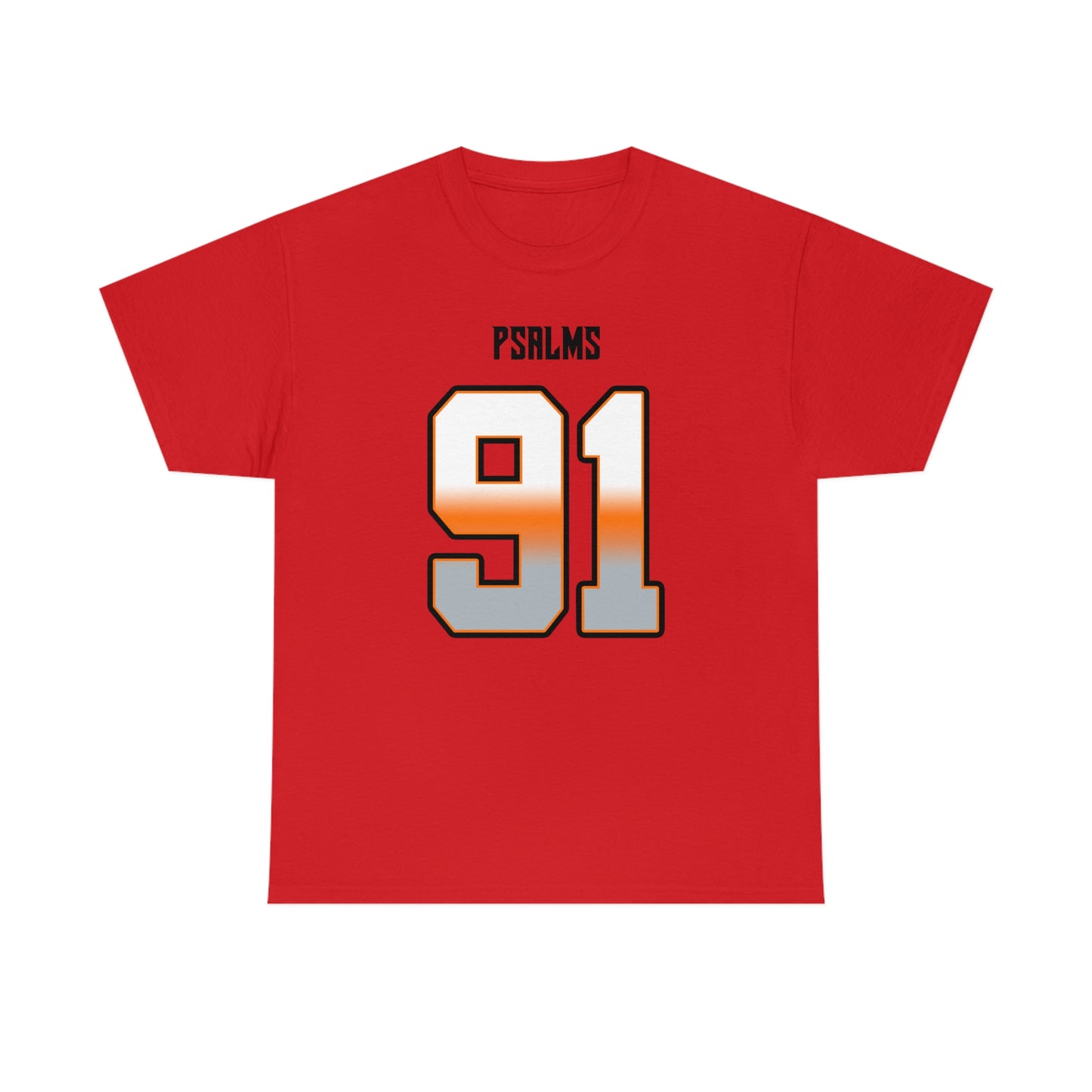 Buccaneers Psalms 91 Vibez Tee (Red)