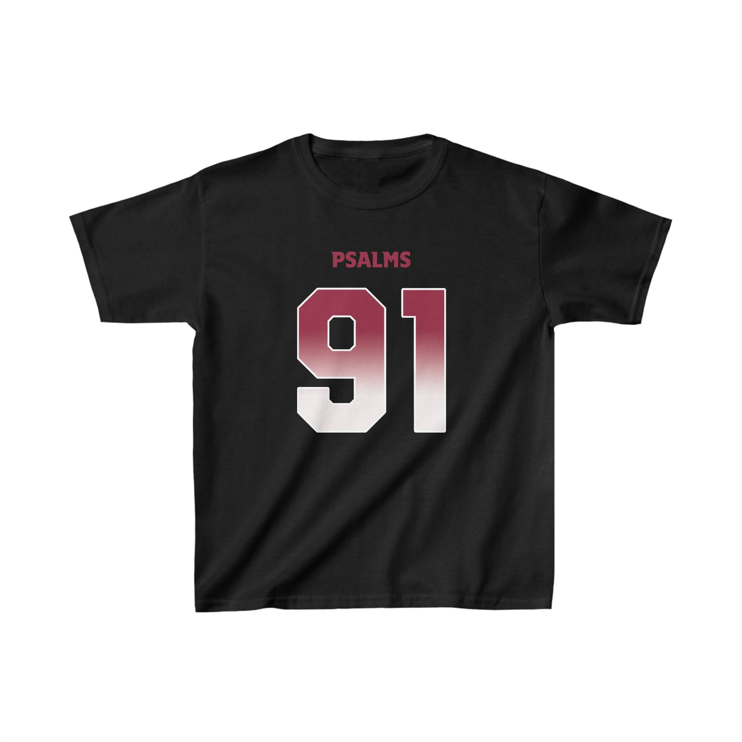 Cardinals Psalms 91 Vibez Tee - Girls (Black)