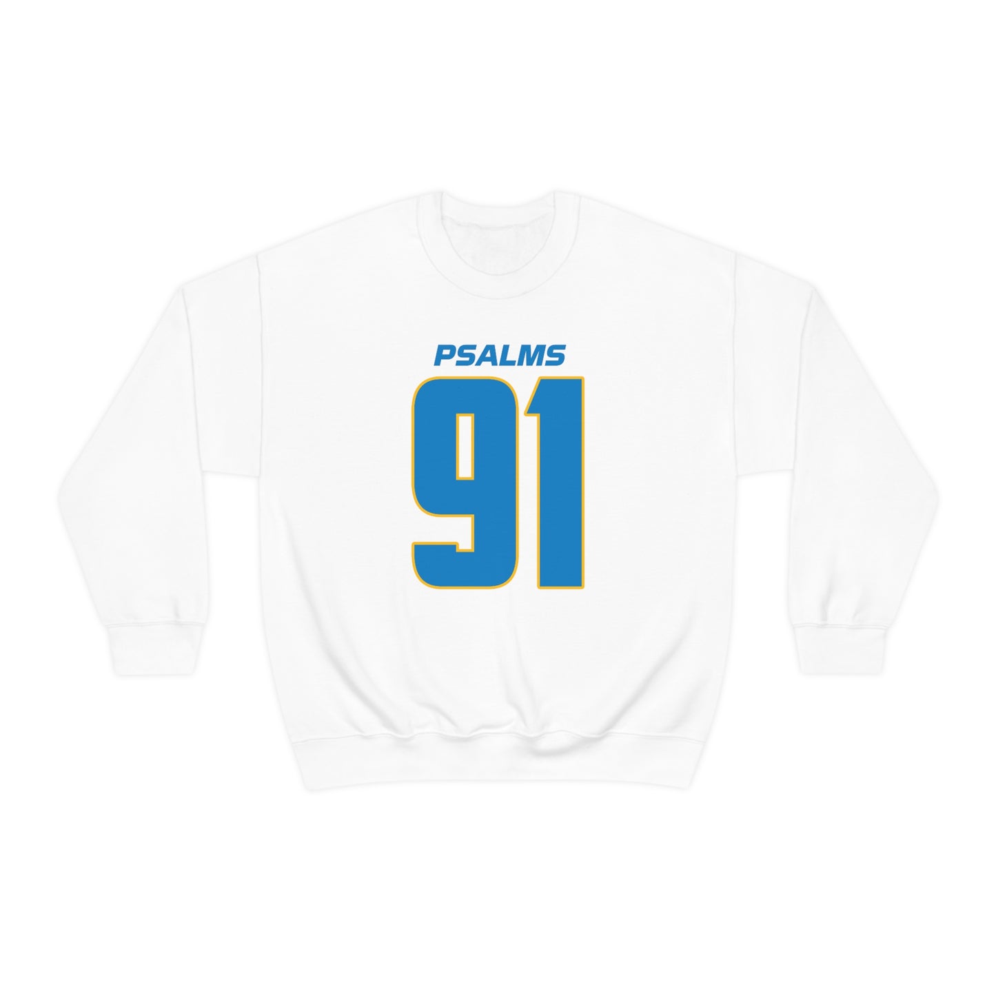 Chargers Psalms 91 Sweatshirt (White)