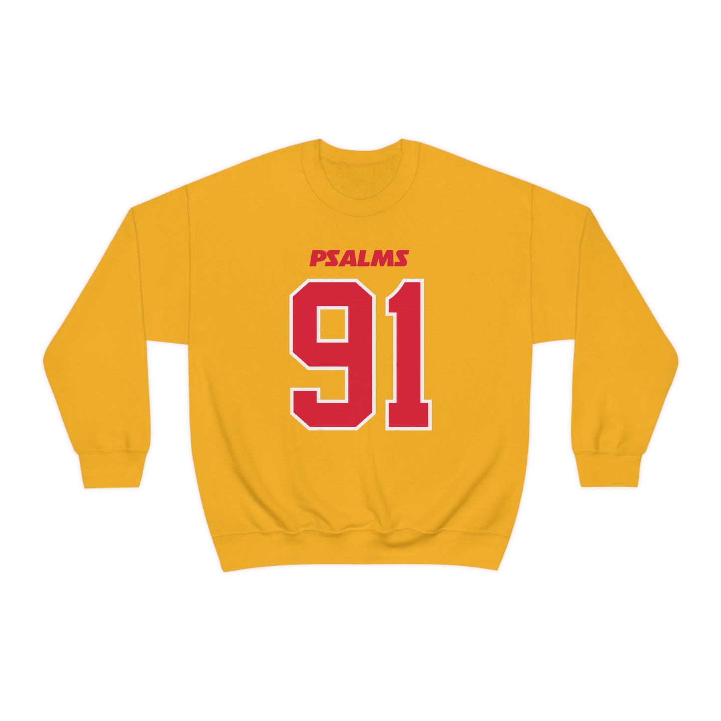 Chiefs Psalms 91 Sweatshirt (Yellow)