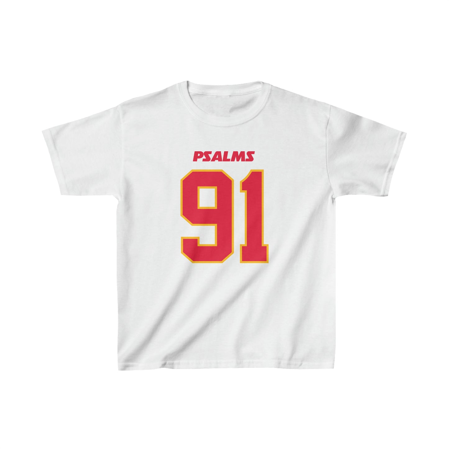 Chiefs Psalms 91 Tee - Boys (White)