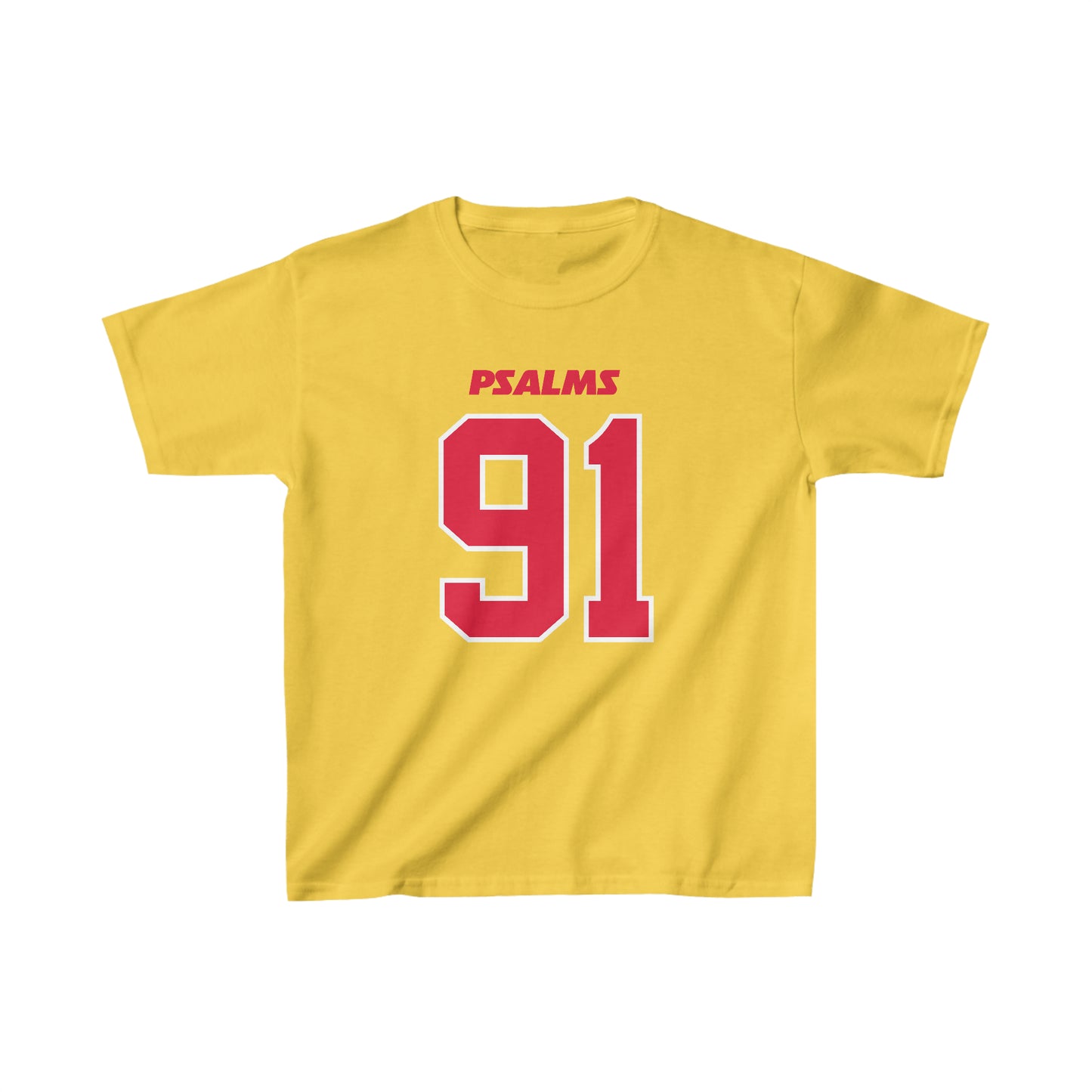 Chiefs Psalms 91 Tee - Boys (Yellow)