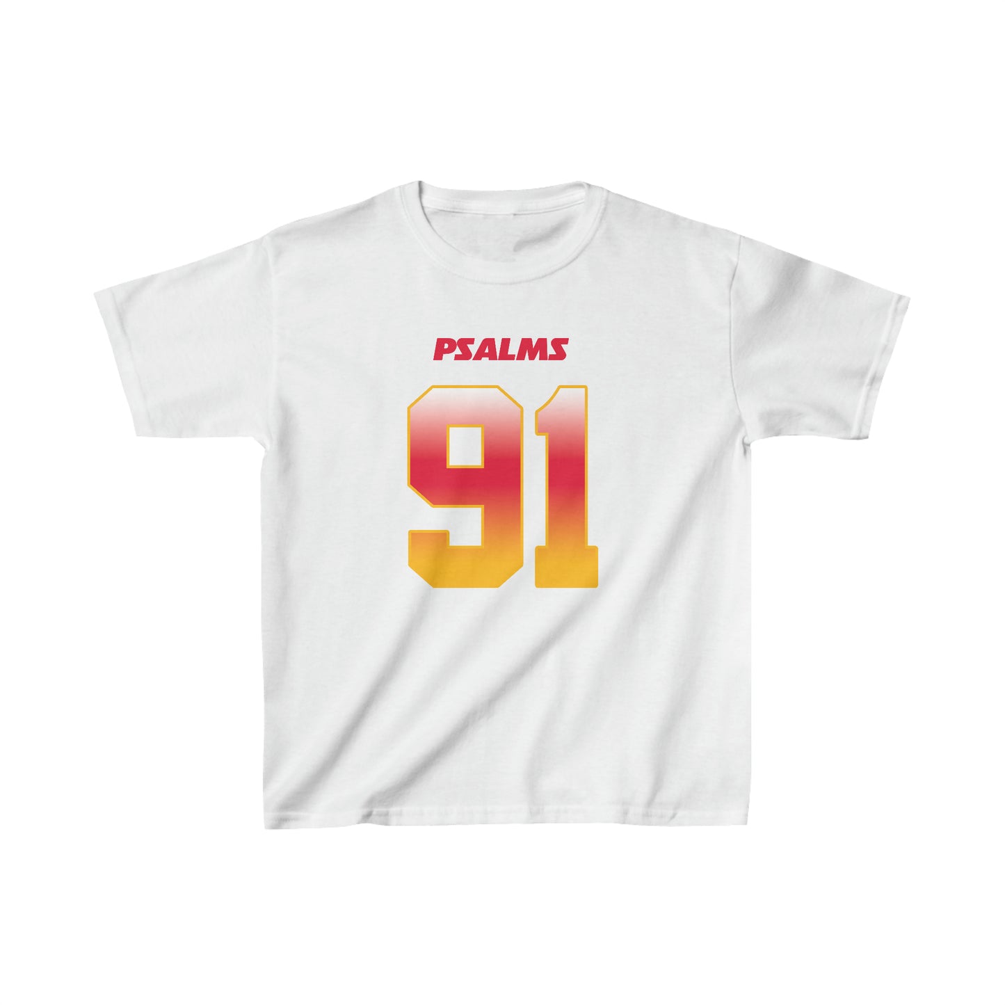 Chiefs Psalms 91 Vibez Tee - Girls (White)