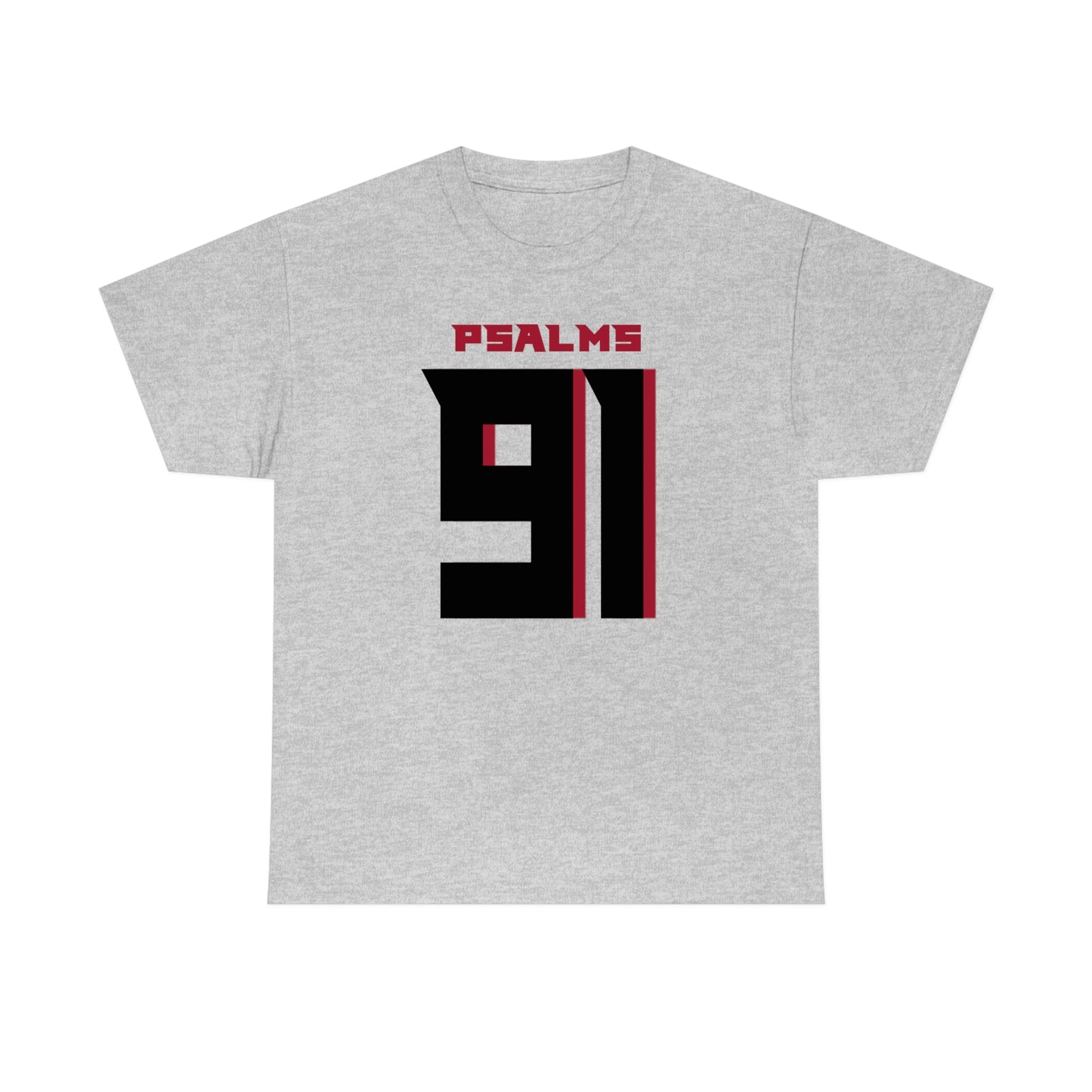 Falcons Psalms 91 Tee (Grey)