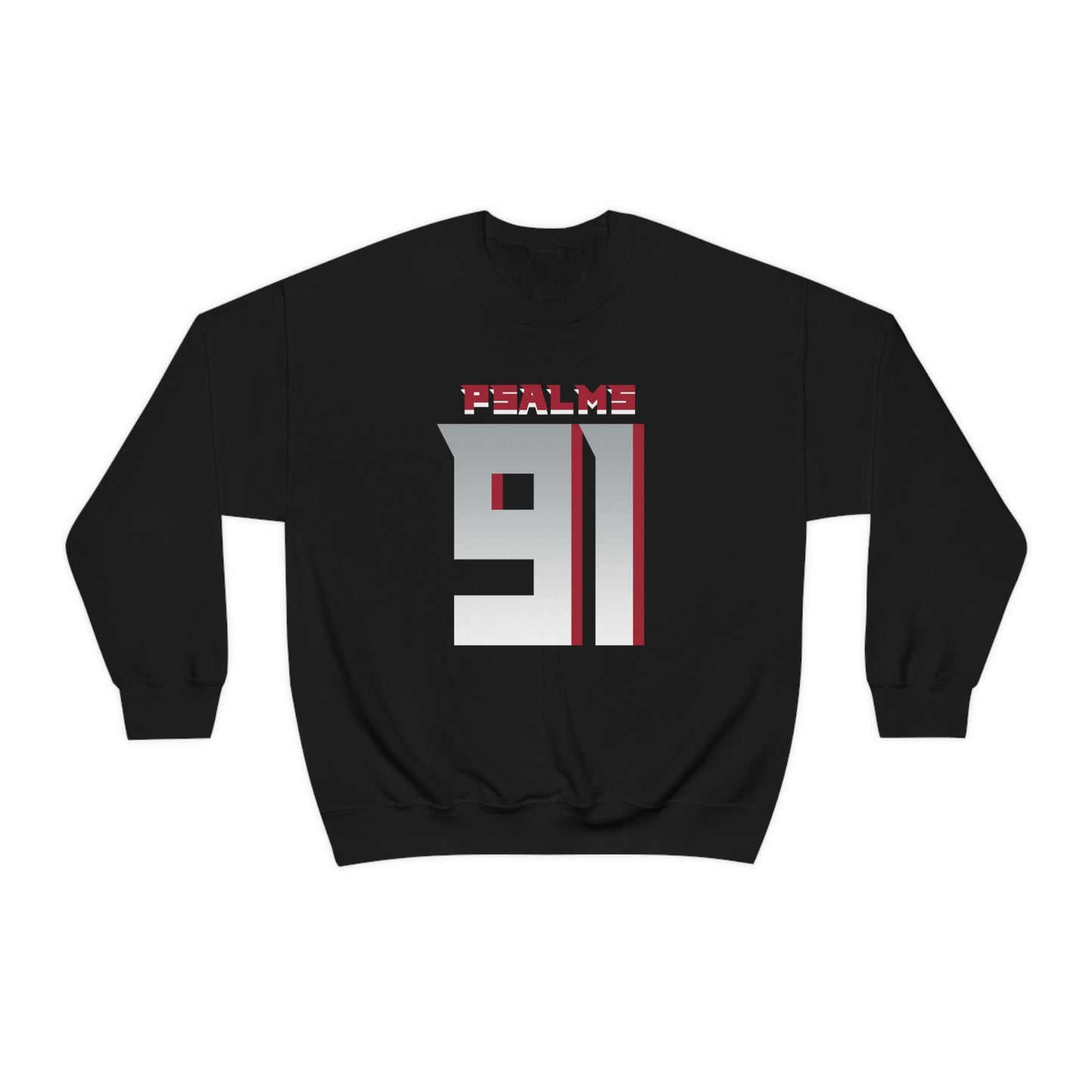 Falcons Psalms 91 Vibez Sweatshirt (Black)
