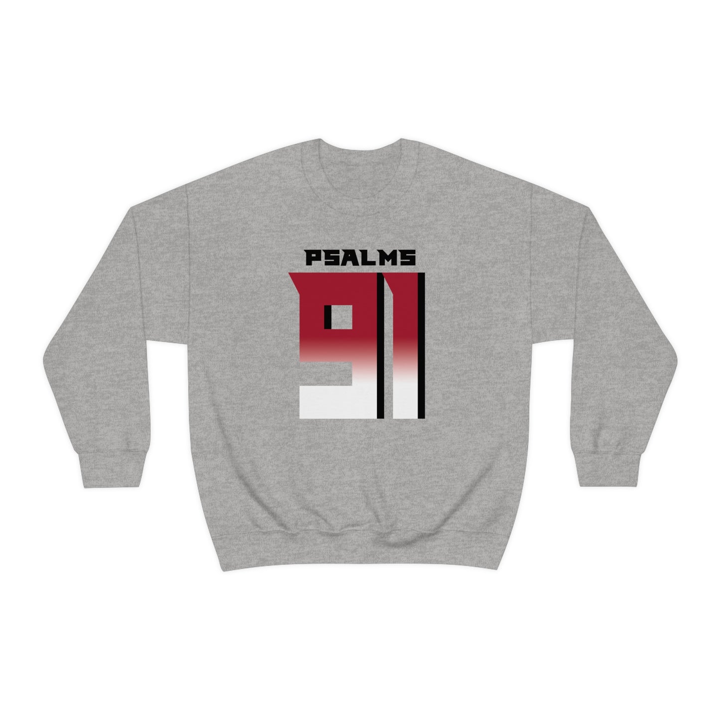 Falcons Psalms 91 Vibez Sweatshirt (Grey)