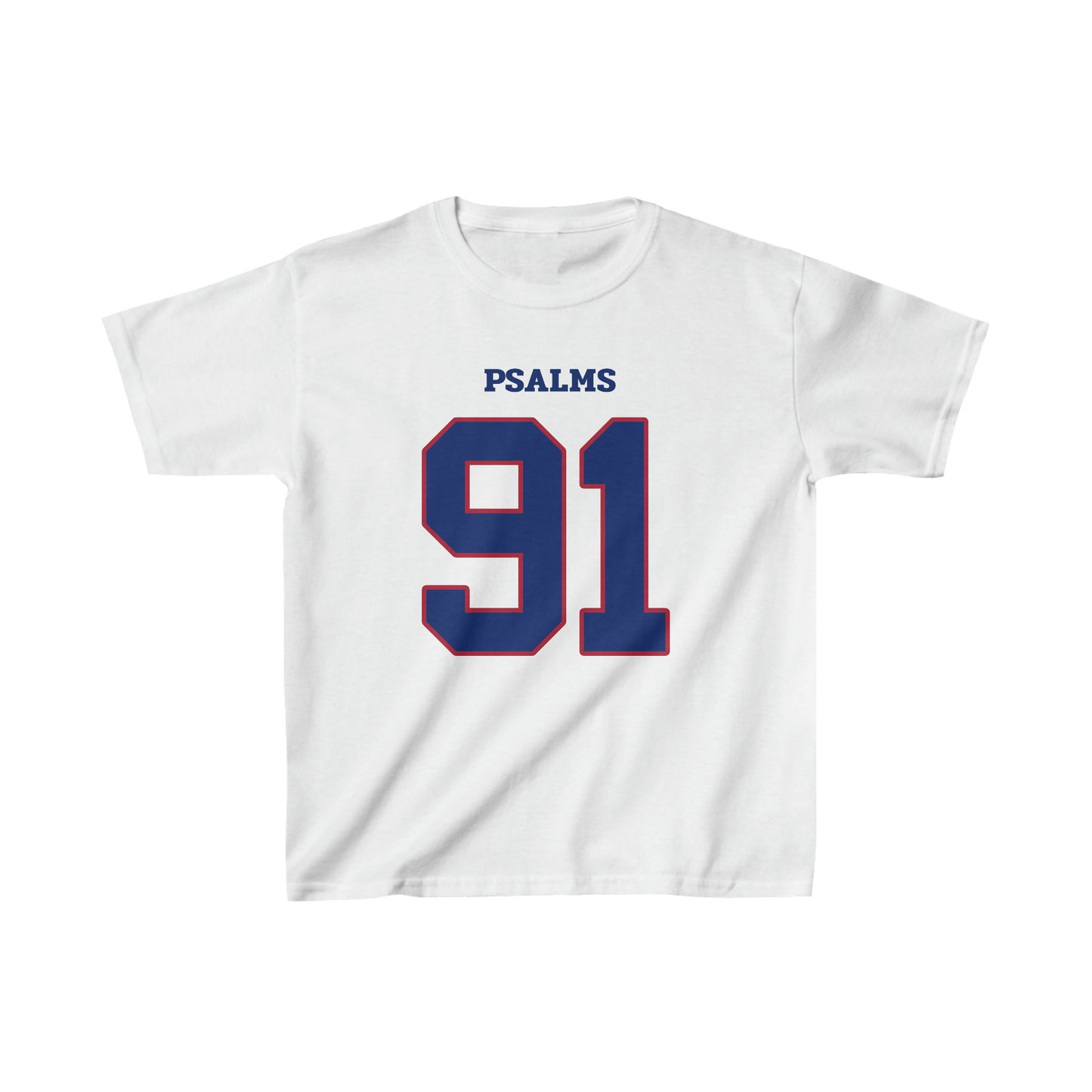 Giants Psalms 91 NY Tee - Boys (White)