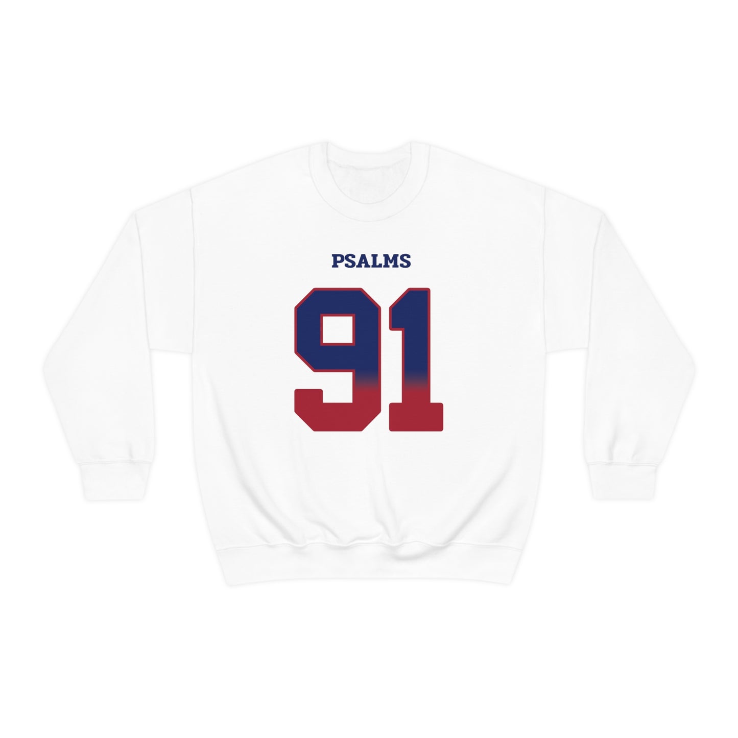 Giants Psalms 91 NY Vibez Sweatshirt (White)
