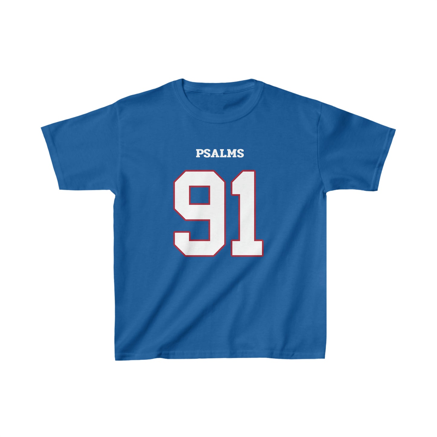 Giants Psalms 91 Tee - Boys (Royal)