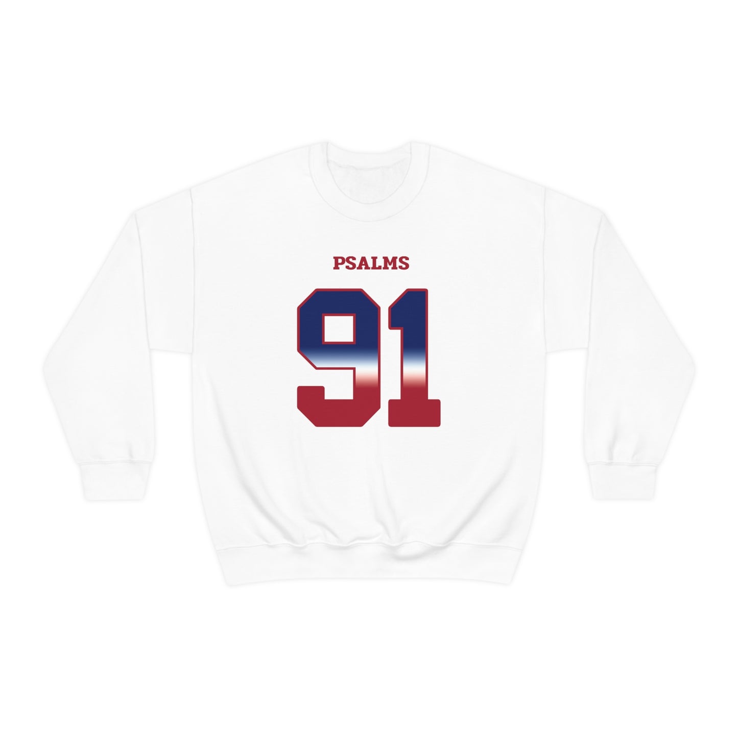Giants Psalms 91 Vibez Sweatshirt (White)