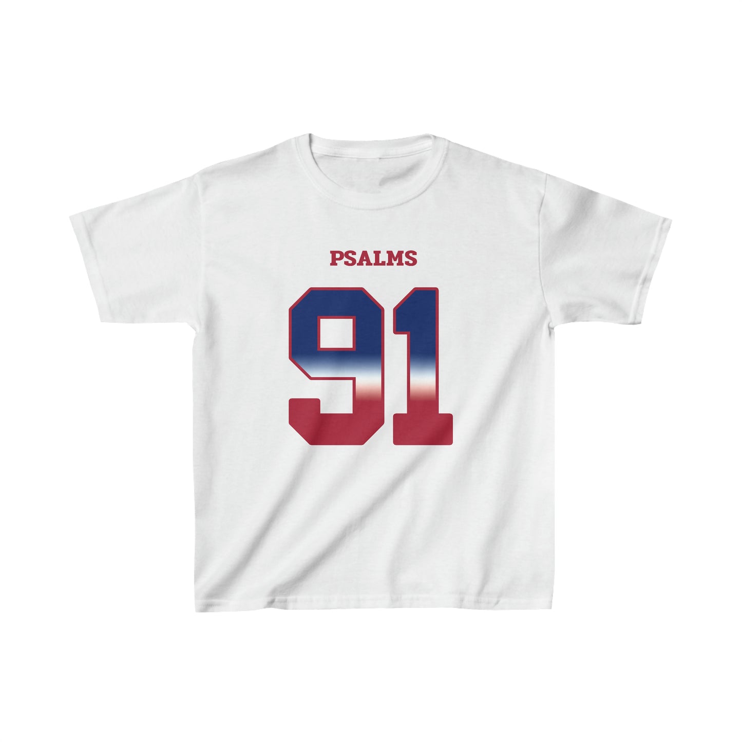 Giants Psalms 91 Vibez Tee - Girls (White)