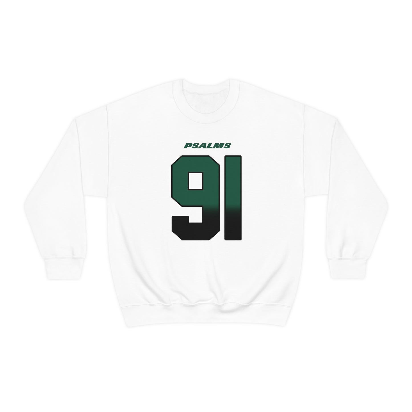 Jets Psalms 91 Vibez Sweatshirt (White)