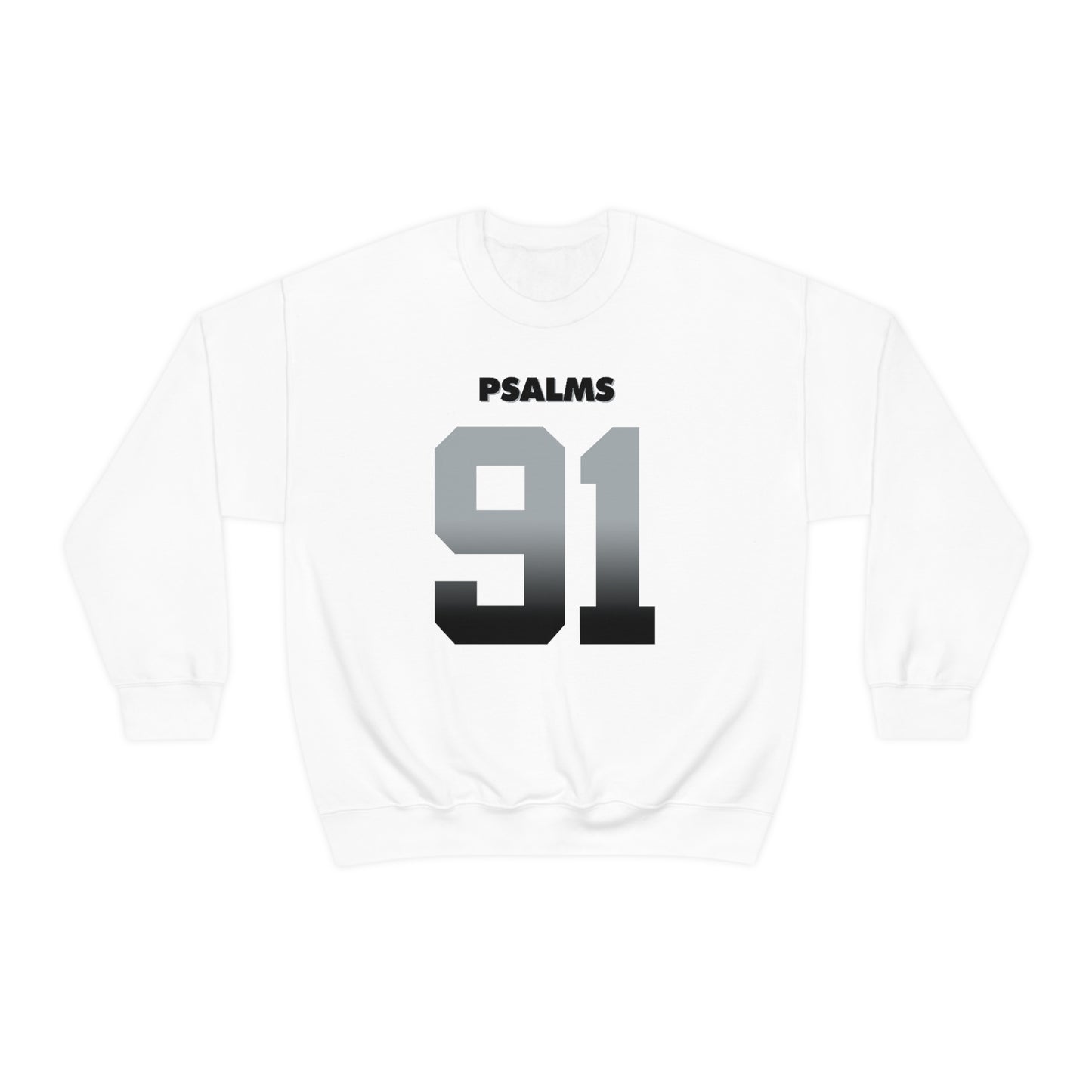 Raiders Psalms 91 Vegas Vibez Sweatshirt (White)