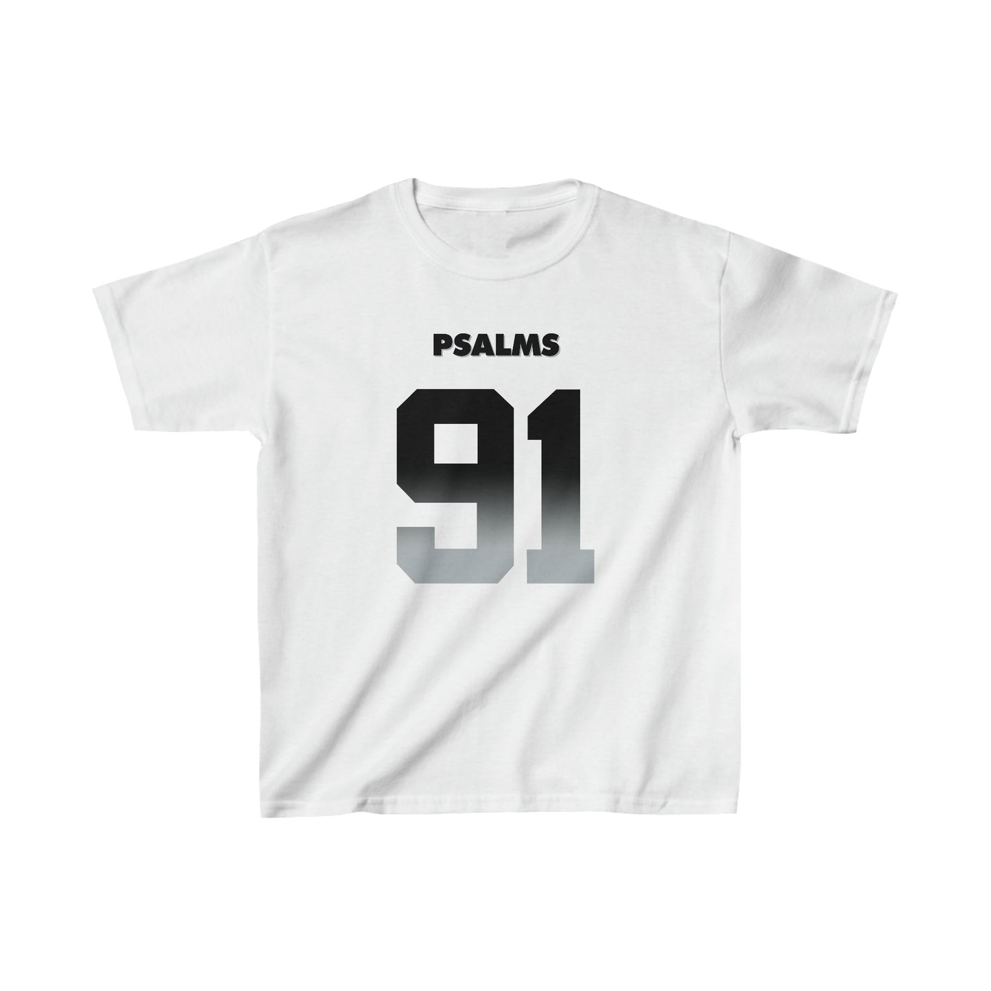 Raiders Psalms 91 Vibez Tee - Girls (White)