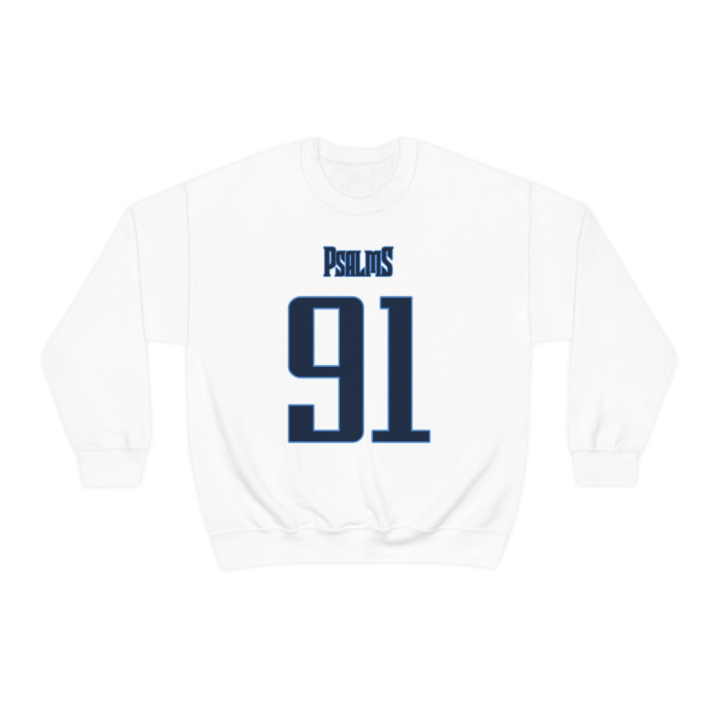 Titans Psalms 91 Sweatshirt (White)
