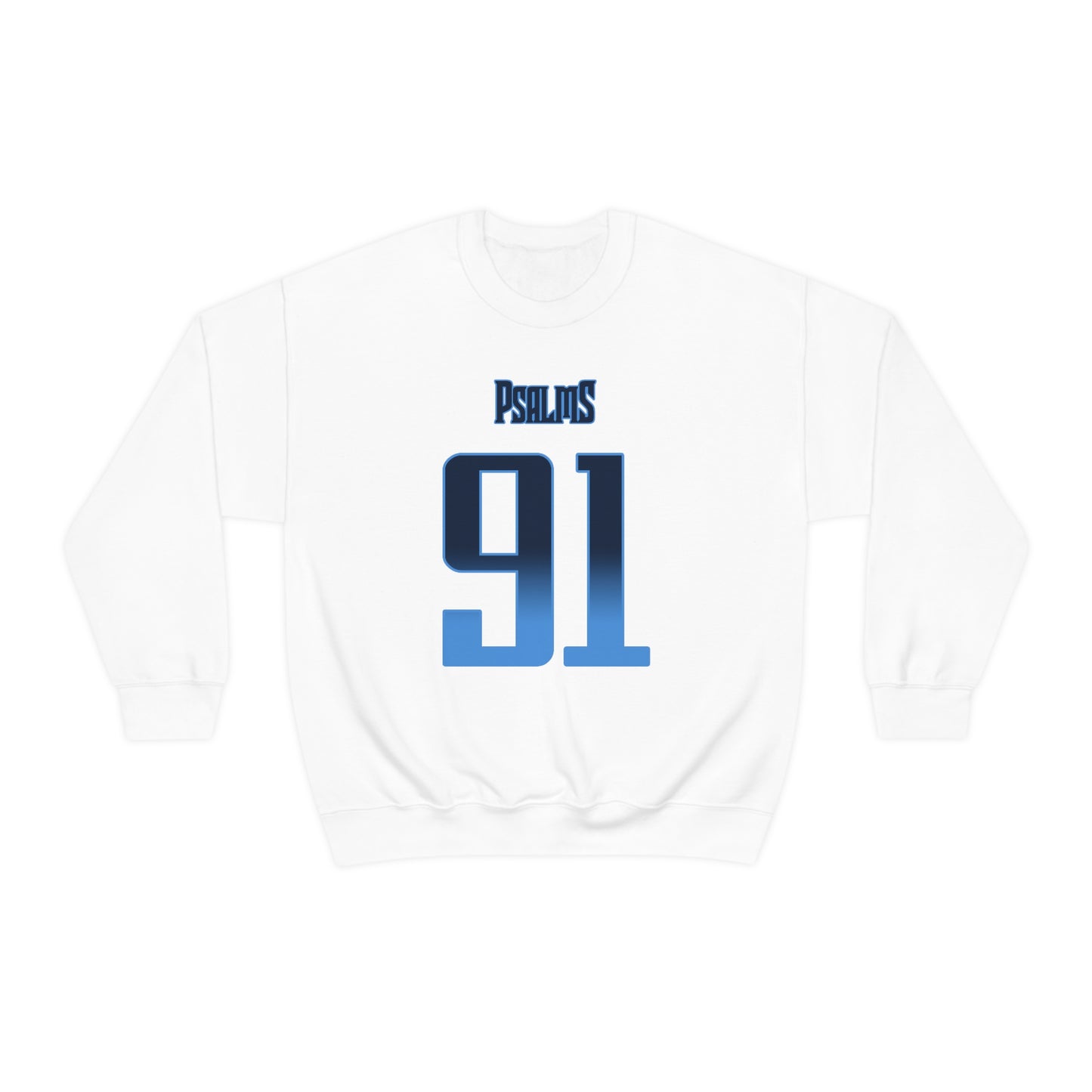 Titans Psalms 91 Vibez Sweatshirt (White)