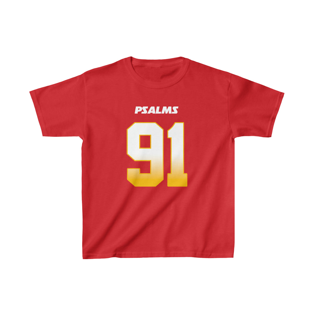 Chiefs Psalms 91 Vibez Tee - Girls (Red)