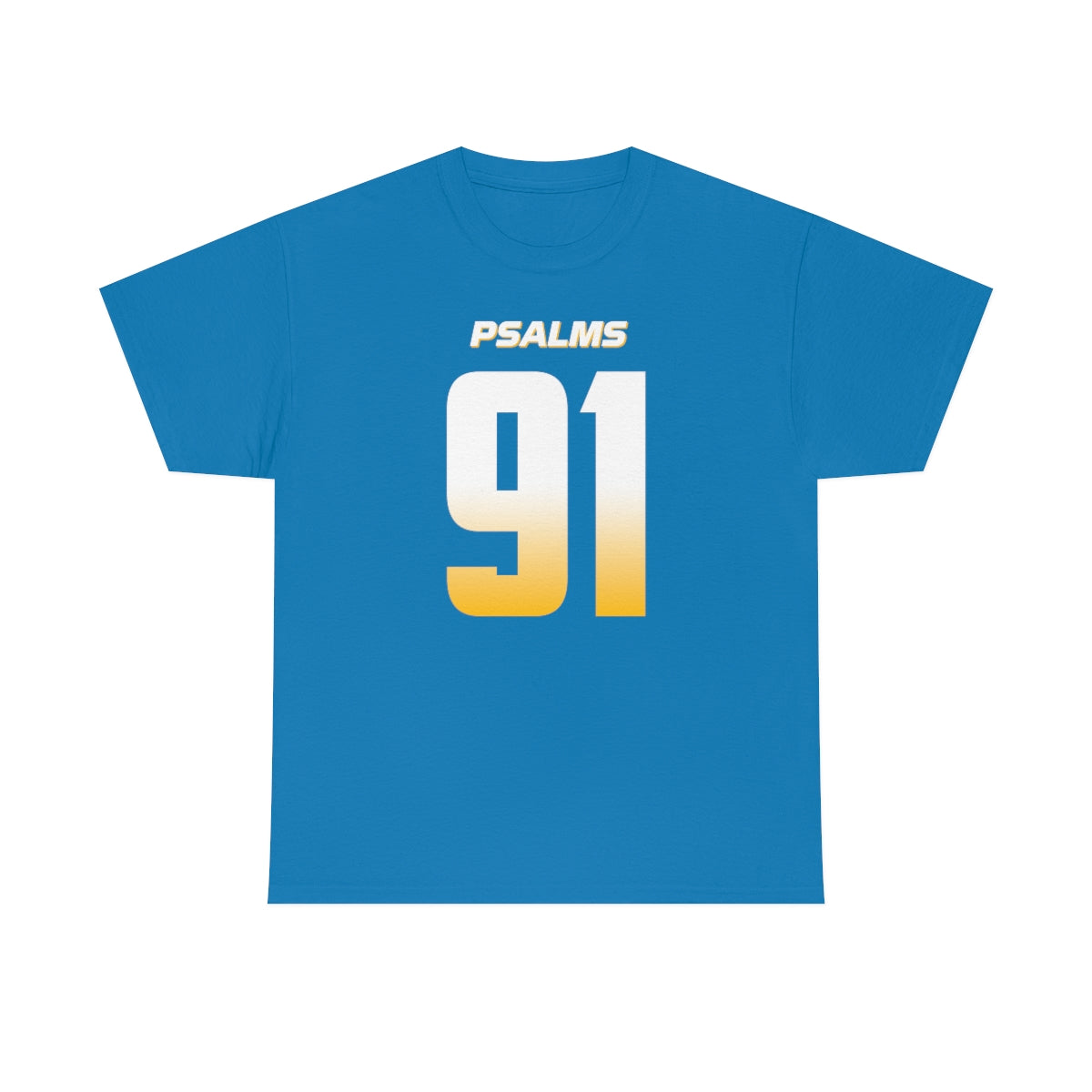 Chargers Psalms 91 Vibez Tee (Blue)