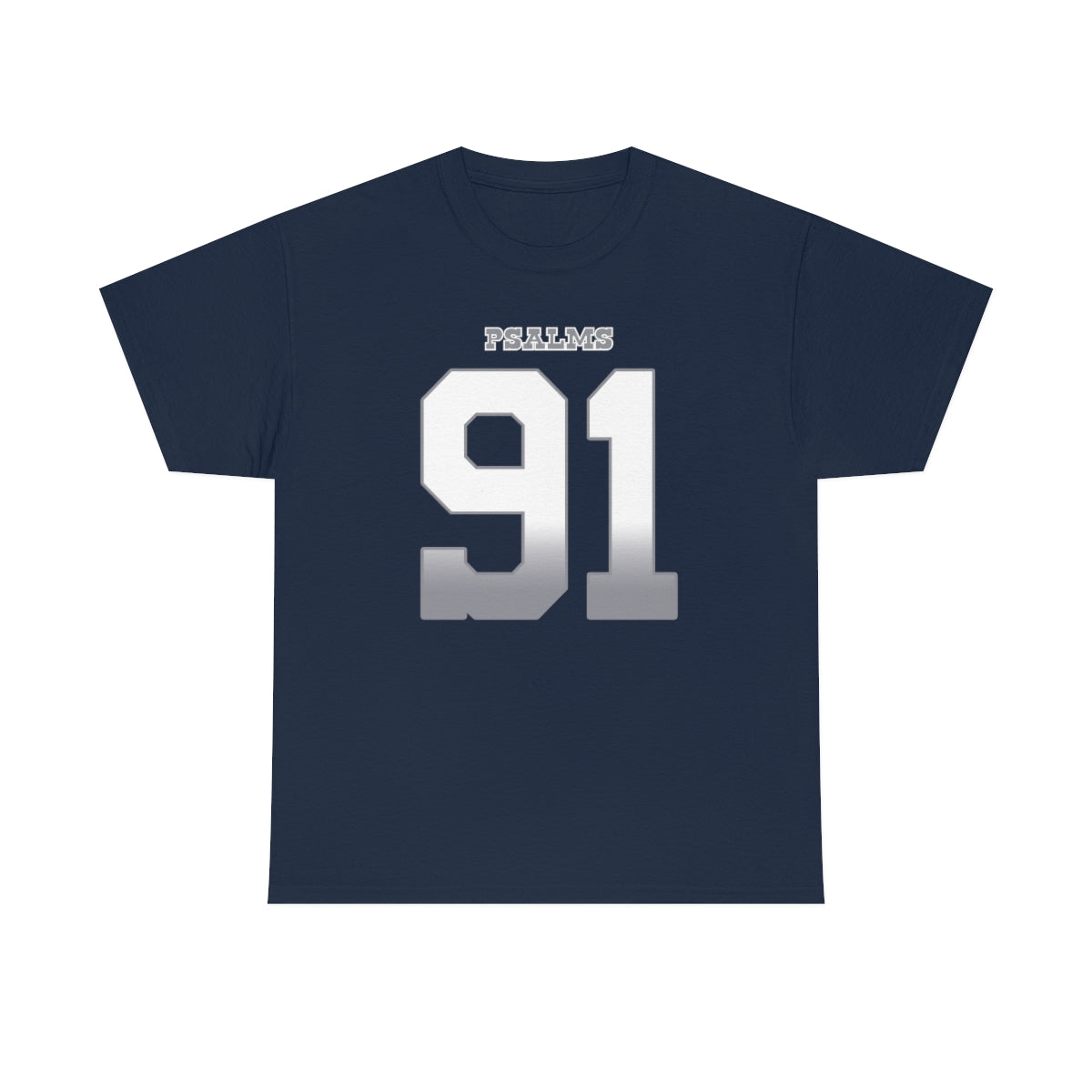 Cowboys Psalms 91 Vibez Tee (Navy)