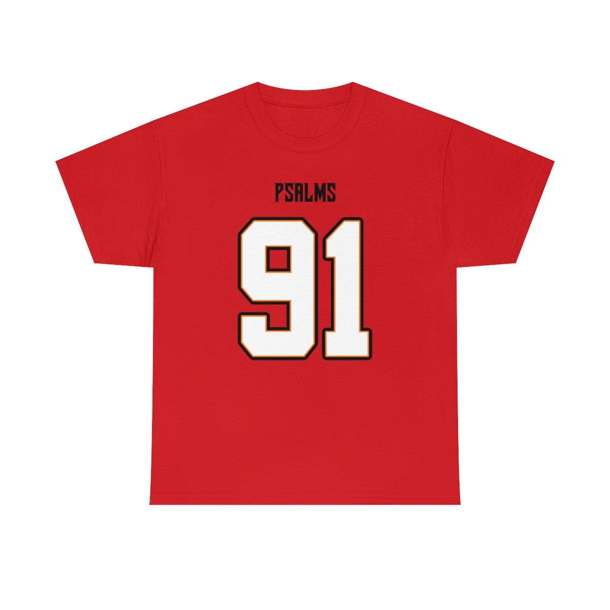 Buccaneers Psalms 91 Tee (Red)