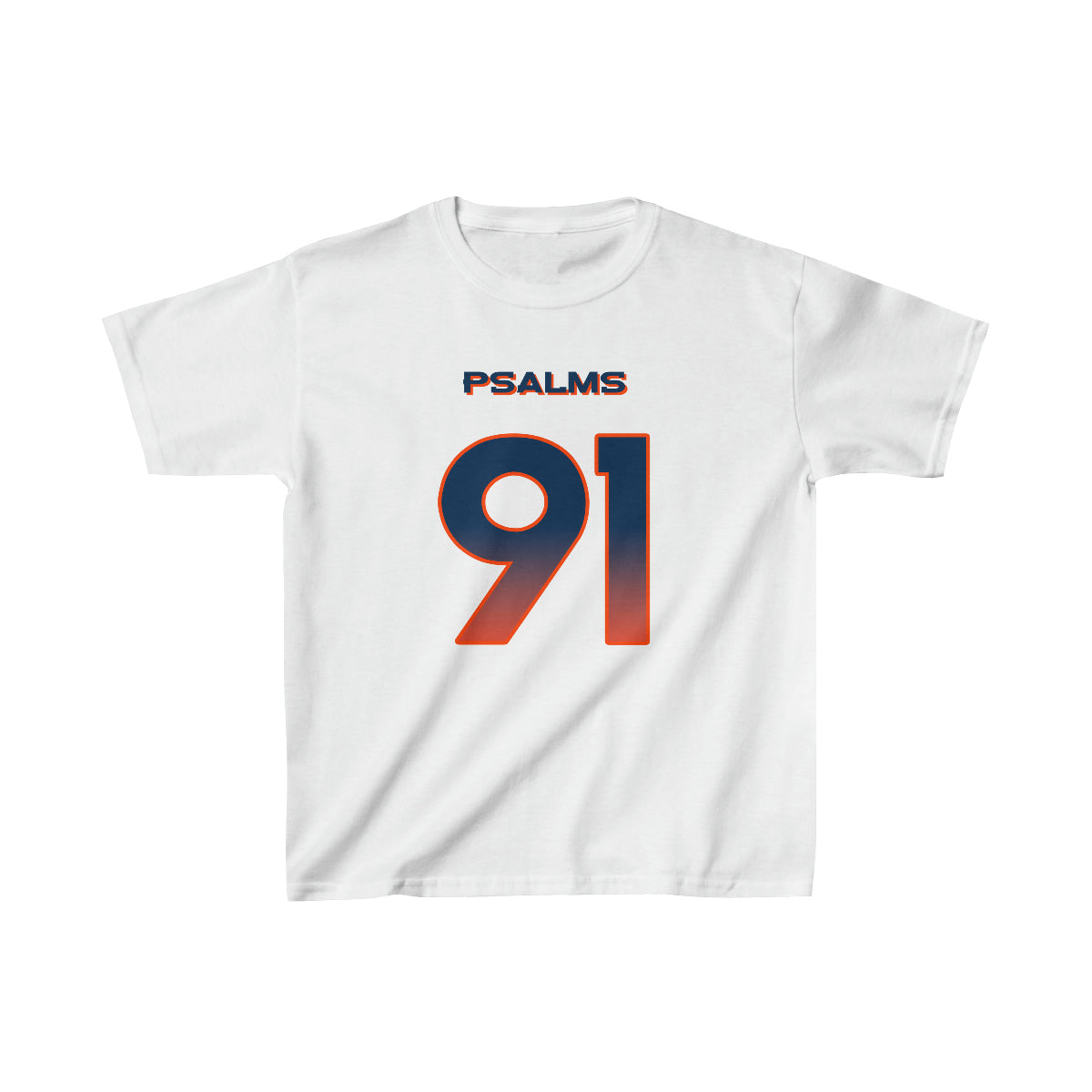 Broncos Psalms 91 Vibez Tee - Girls (White)