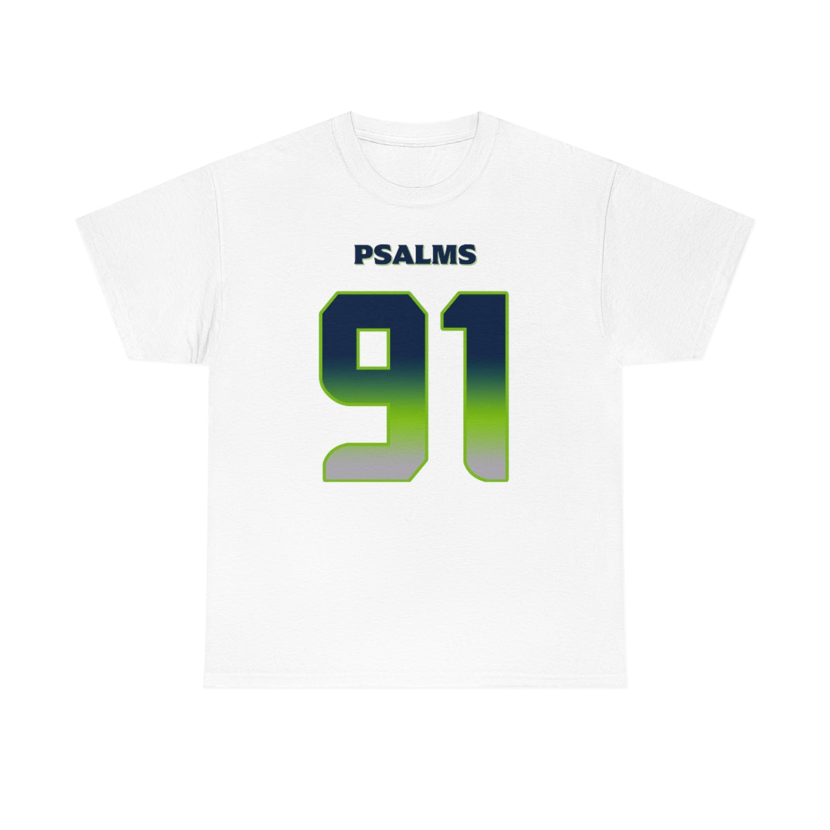Seahawks Psalms 91 Vibez Tee (White)